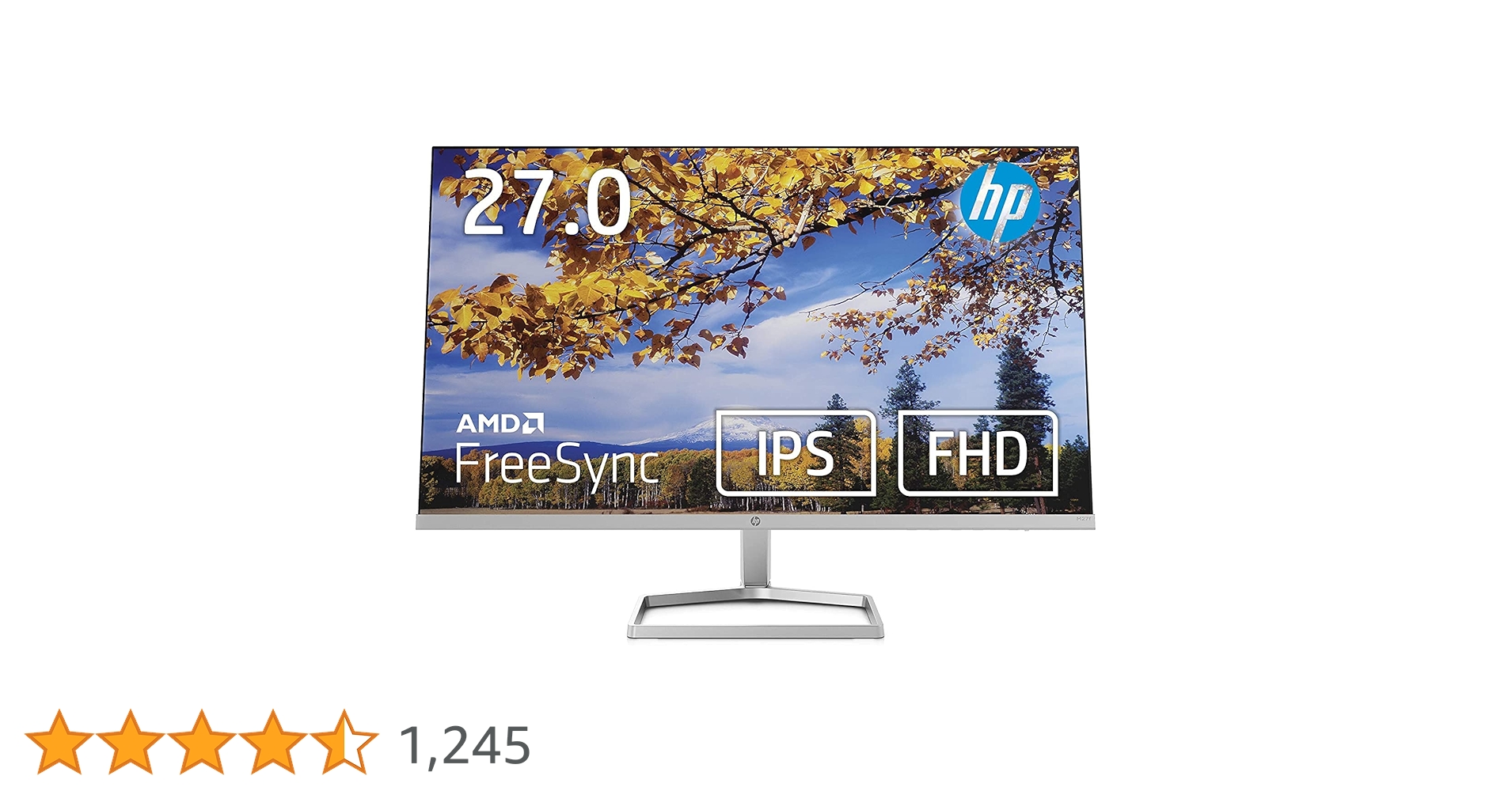 Amazon.co.jp: HP モニター M27f 27インチ フルHD 薄型 非光沢