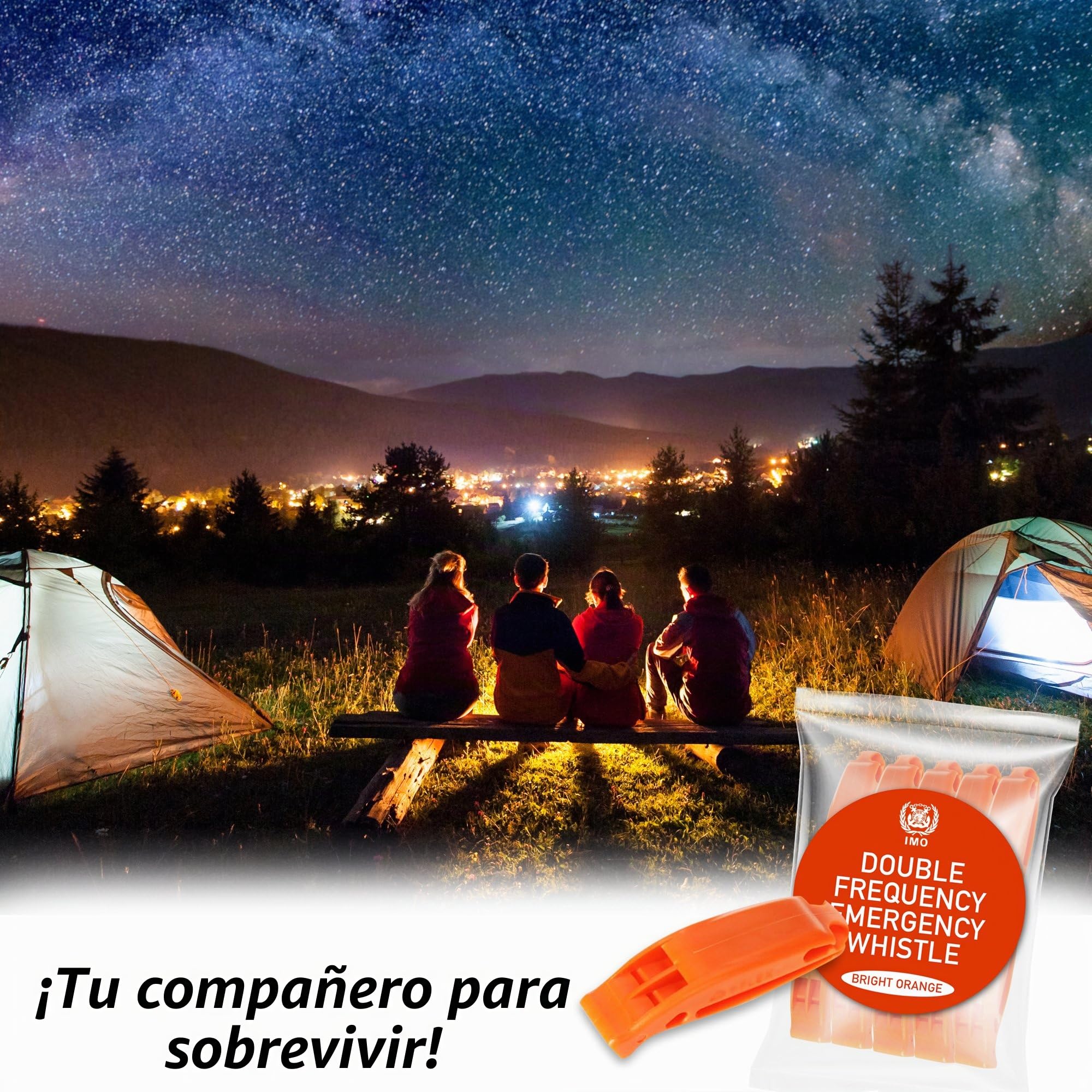 BRAMBLE Silbato Portátil De Emergencia Y Supervivencia - Accesorios de Seguridad | Accidentes, Socorrista, SOS y Mas