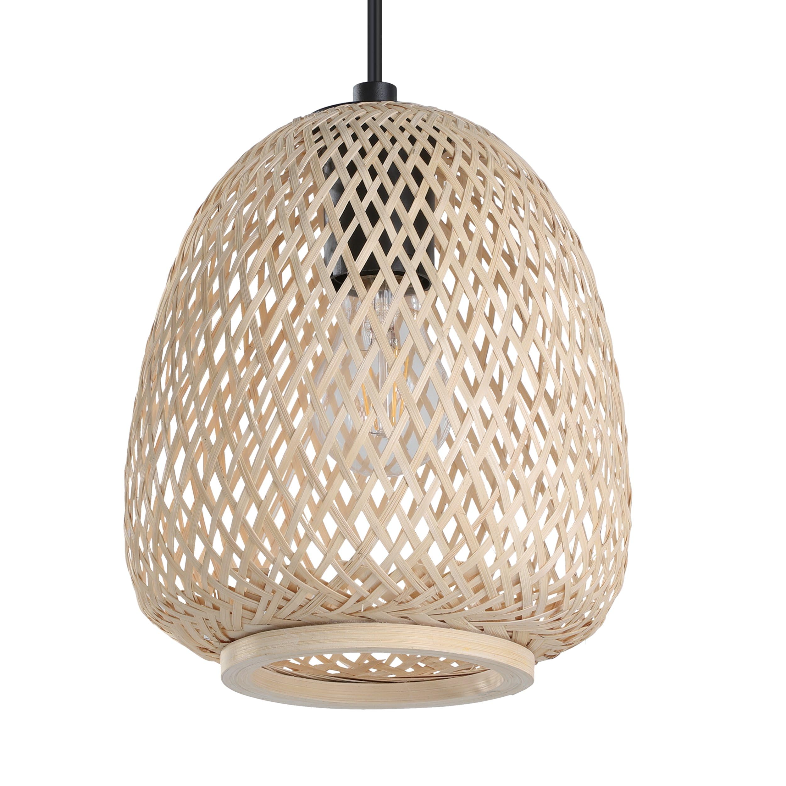 Hanglamp Dembleby, 1-lamp, natuur
