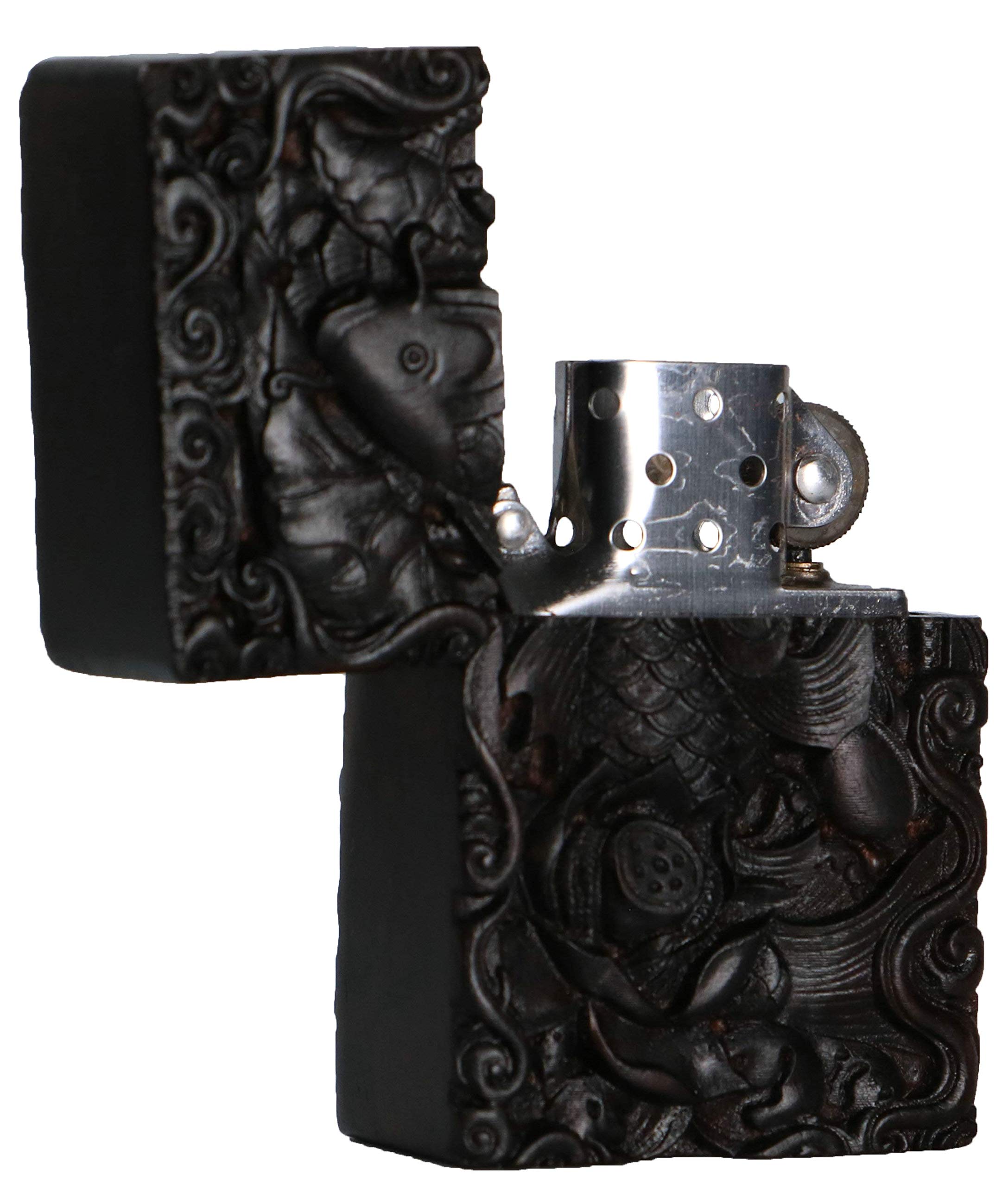 Zippo Black Matte Snake, zwart, aansteker | Voordelig