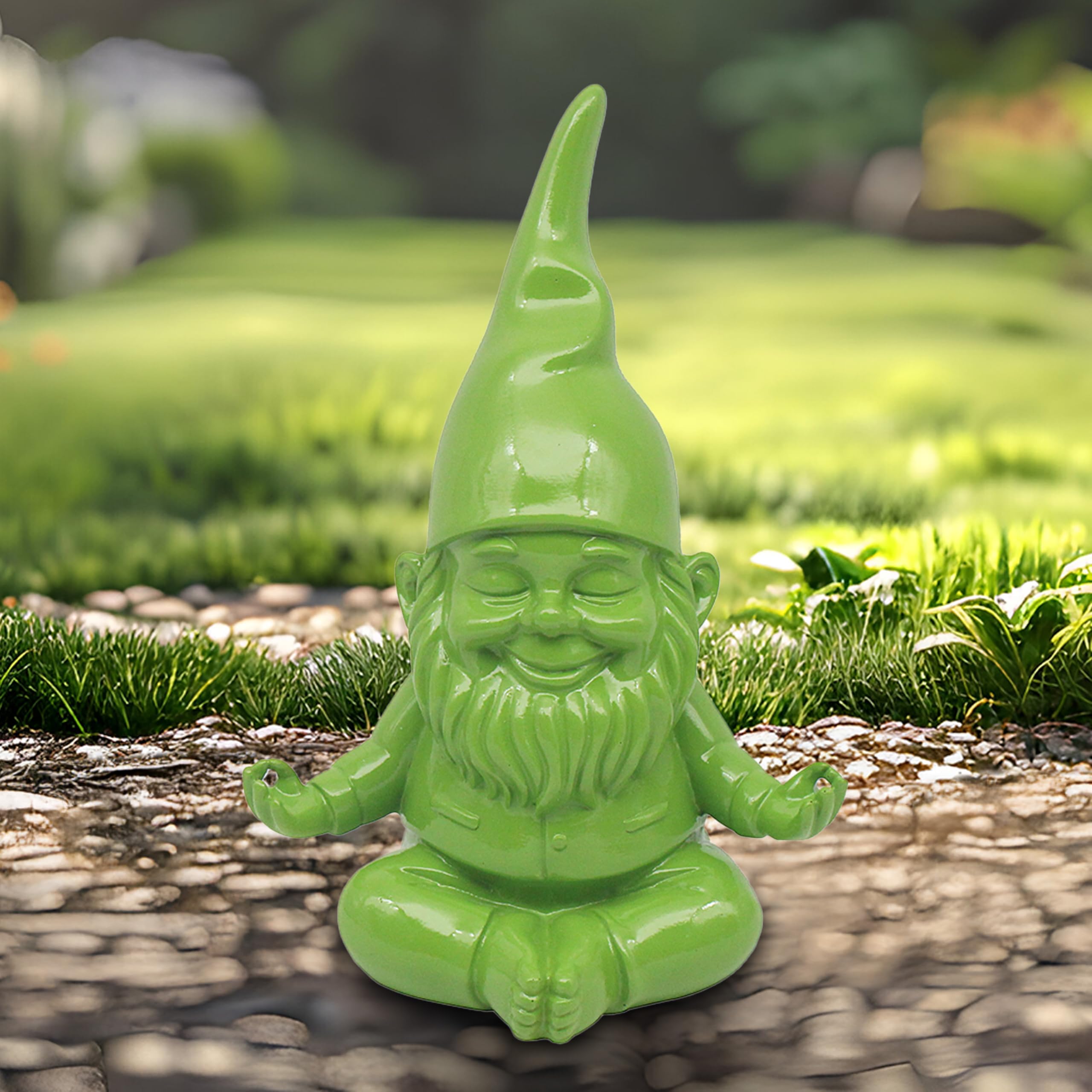 Lesser & Pavey Gnomes Home Decor Figurines & Ornaments For Home & Office | Decorative Home Accessories Statues For Indoor & Outdoor | Lovely Gifts for Women & Men Peace Hands Pink 20 Cm — view 58
