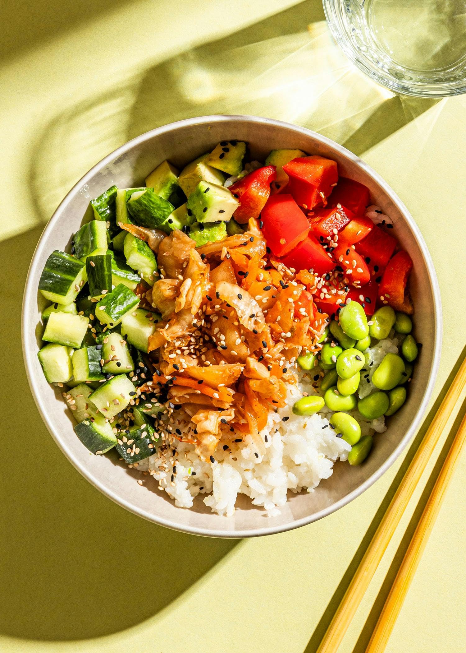 KoRo - Kimchi - RIcetta tradizionale coreana a base di cavolo fermentato - Con peperoncino, aglio e zenzero - Vegan