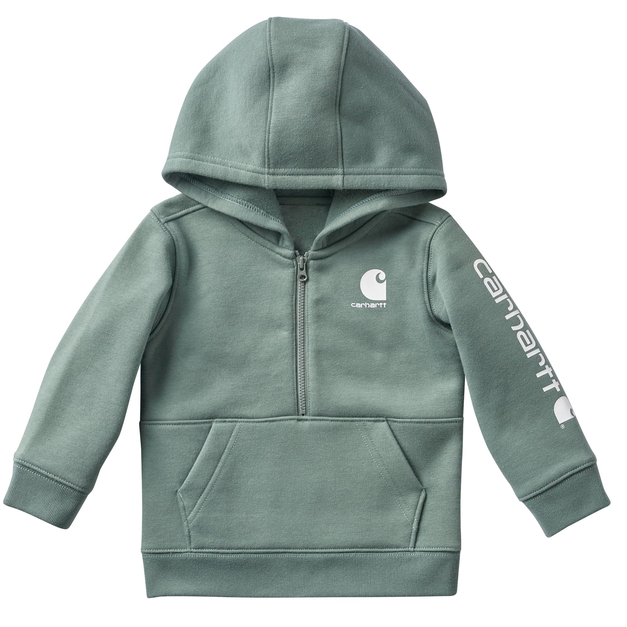 Boys' Half-Zip Logo Sweatshirt
