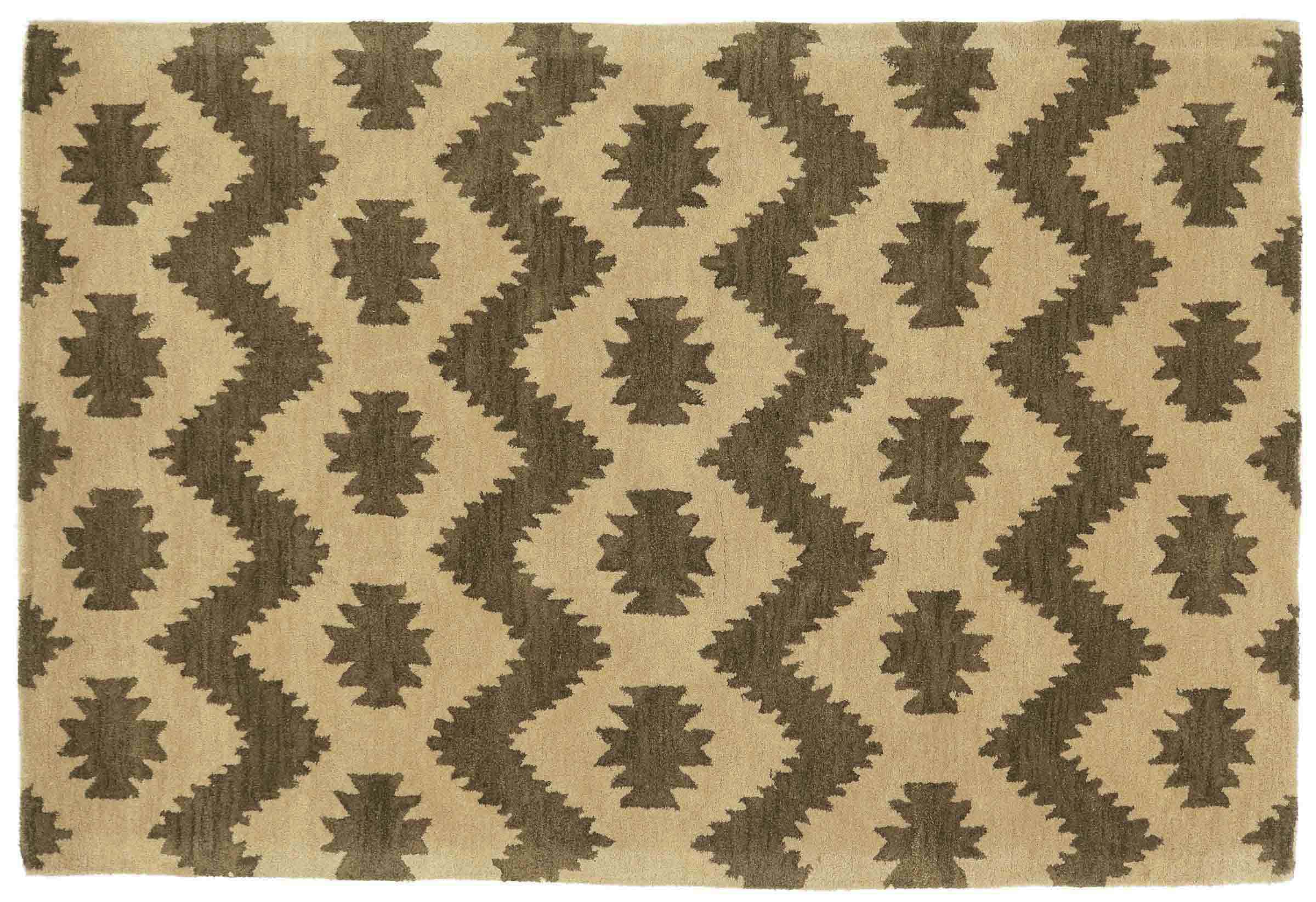 Tapis en laine fait main 120 x 180 cm pour rendre votre maison plus douce
