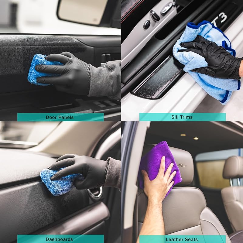 KOCHCHEMIE TS - Top Star - Interior Plastic and Vinyl Conditioner, UV Protection, Interior Plastic, Dash, Vinyl & Leather, Like New OEM Finish (1 Liter)