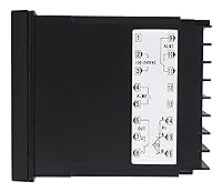 Vista 3 de REX-C410 96x48 AC 100-240V termopar RTD entrada digital PID controlador de temperatura (salida de relé 1 alarma)