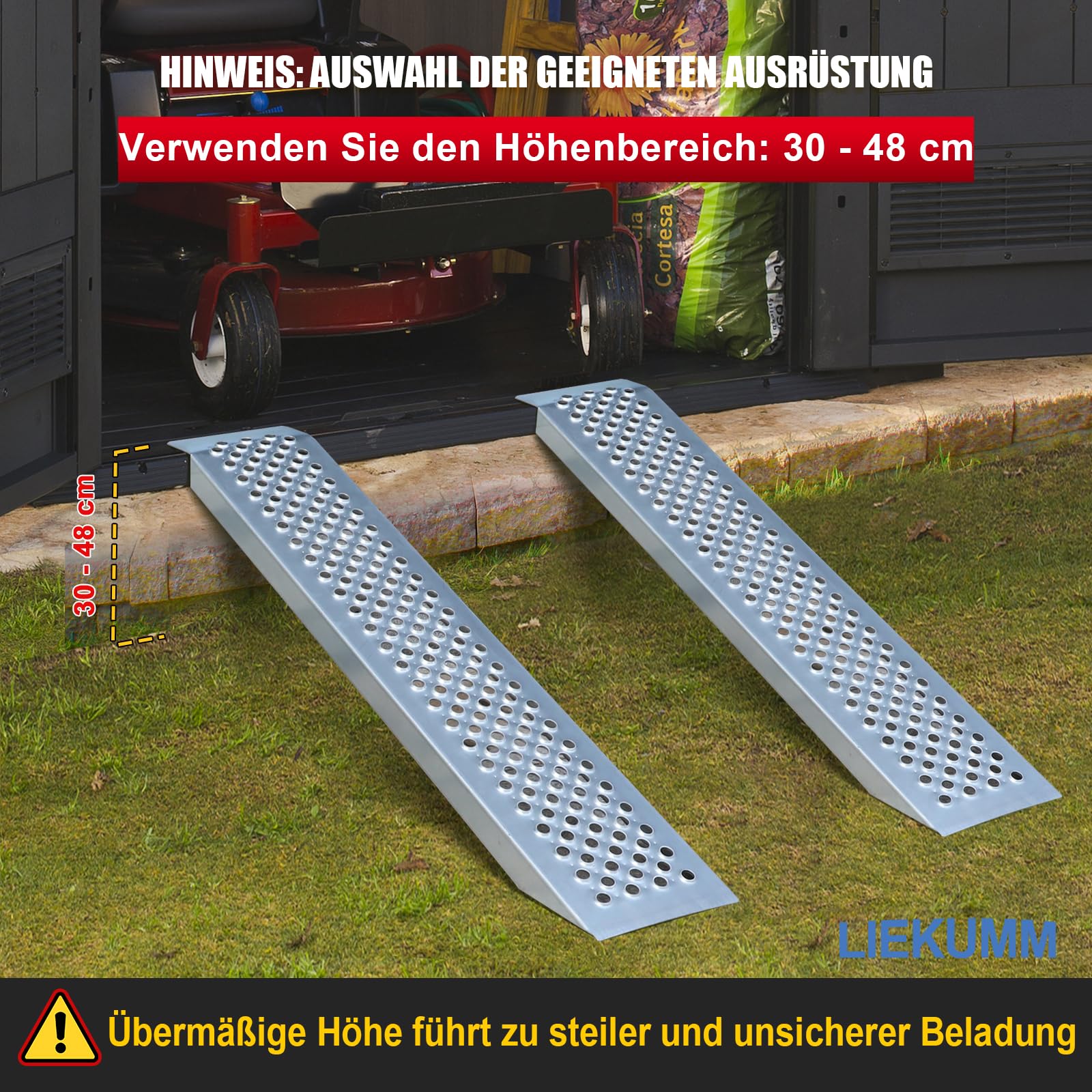 210 cm - Oprijplaat inklapbaar Aluminium - 7ft - draagvermogen 300kg 210 cm - Oprijplaat inklapbaar Aluminium - 7ft - draagvermogen 300kg