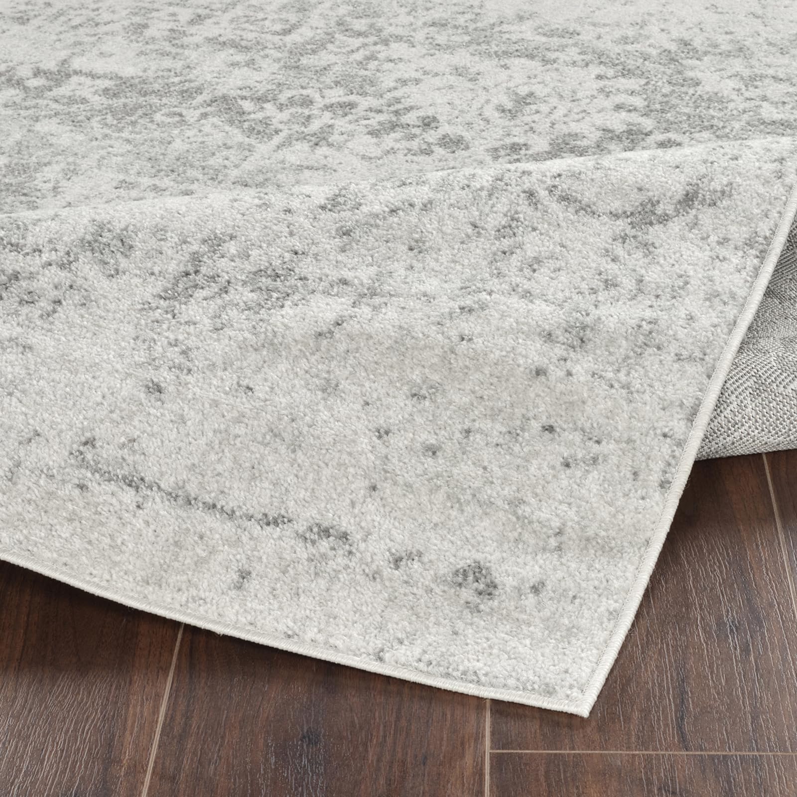 Livabliss Juliette Syracusa Tapis Vintage 160x220 cm – Gris, Beige, Bohème