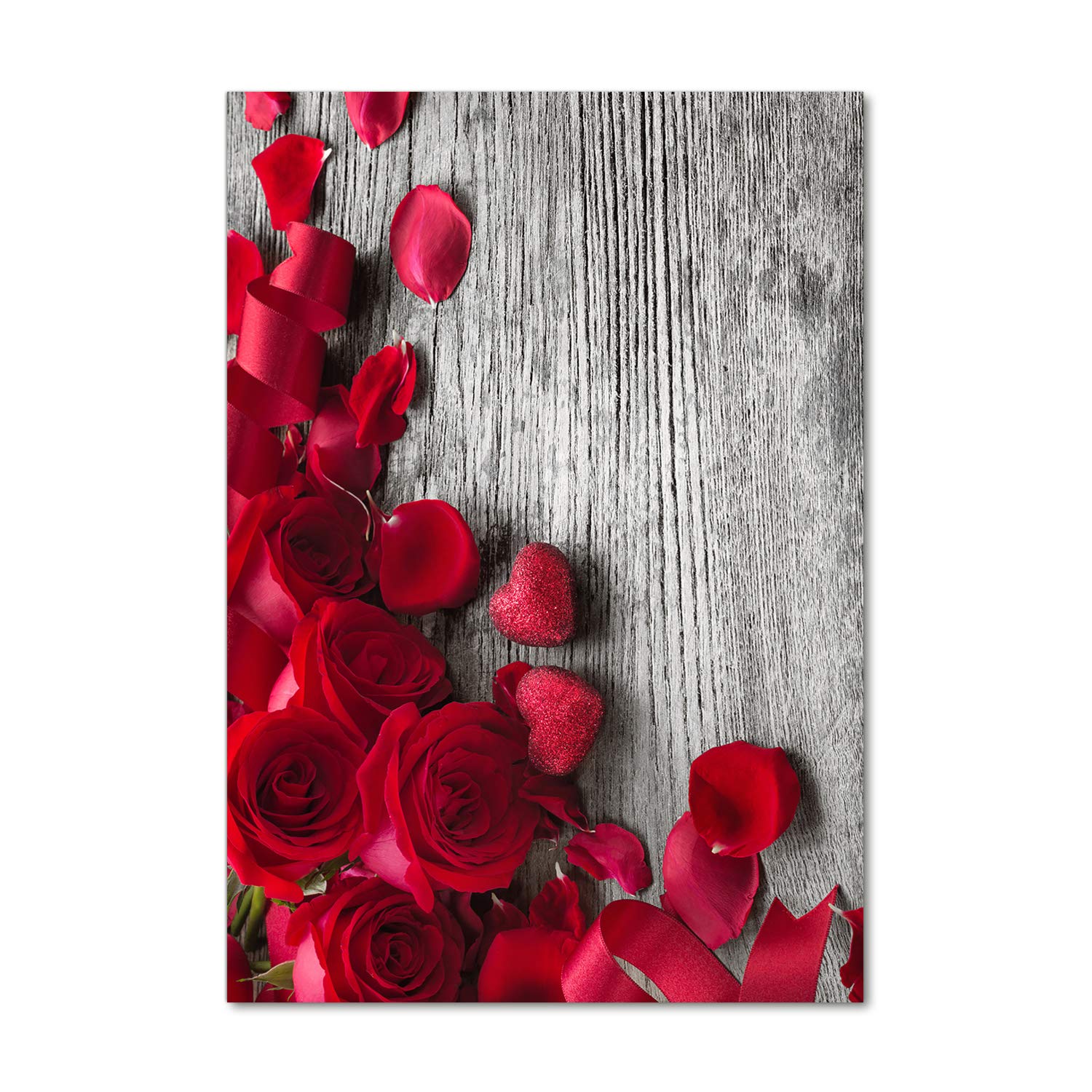 Nourriture et boissons déco Tulup : tableau acrylique rouge pour masquer les murs vides