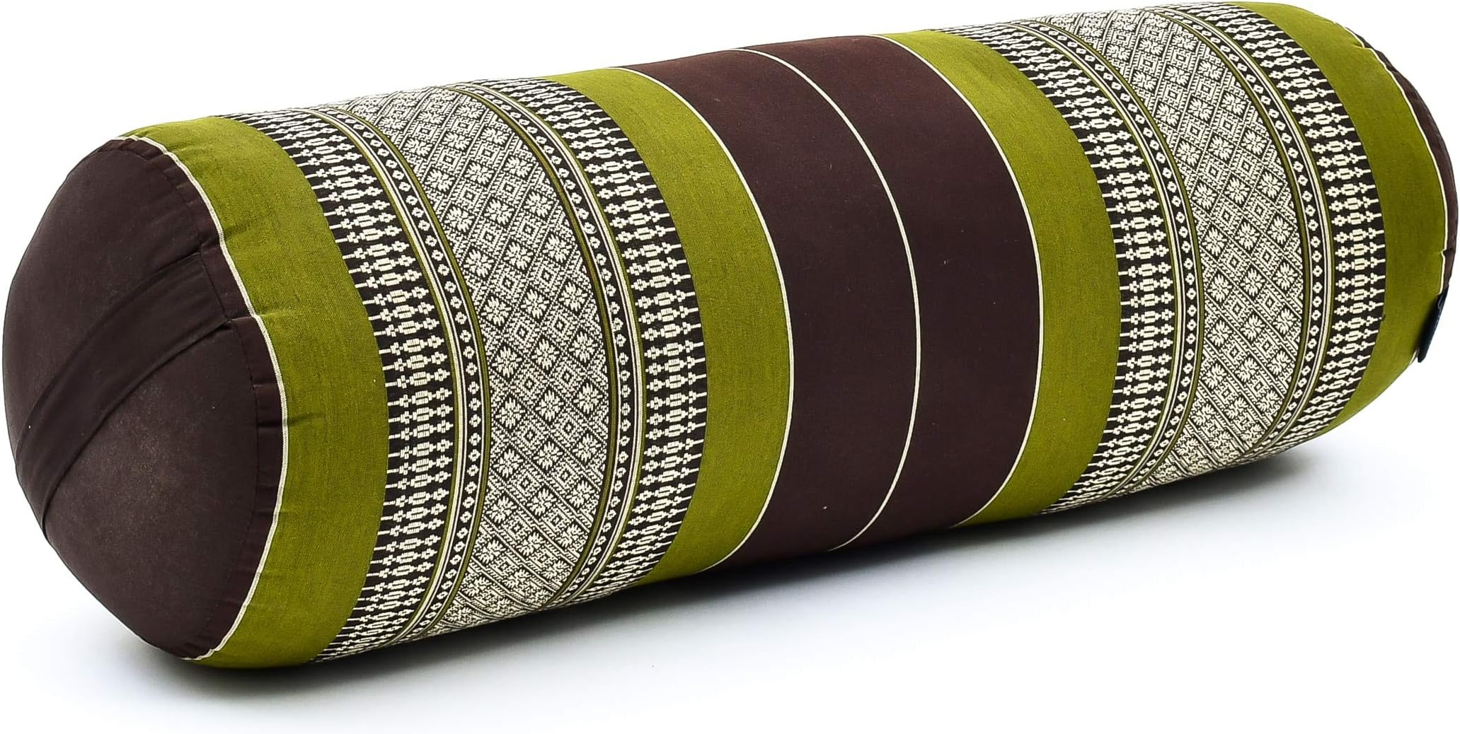 Yoga Bolster - Standard Size – Large Meditation Cushion, Tube Pillow for Comfortable Reading, Pilates Equipment, Kapok Filling, 24 x 10 x 10 inches