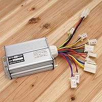 Vista 3 de Controlador 36v 1000w para scooter de motor eléctrico cepillado con terminal de conector de batería blanco