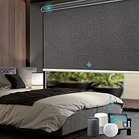 Vista 18 de SmartWings Persianas motorizadas con control remoto para ventanas, persianas enrollables 100% opacas automáticas, eléctricas inteligentes