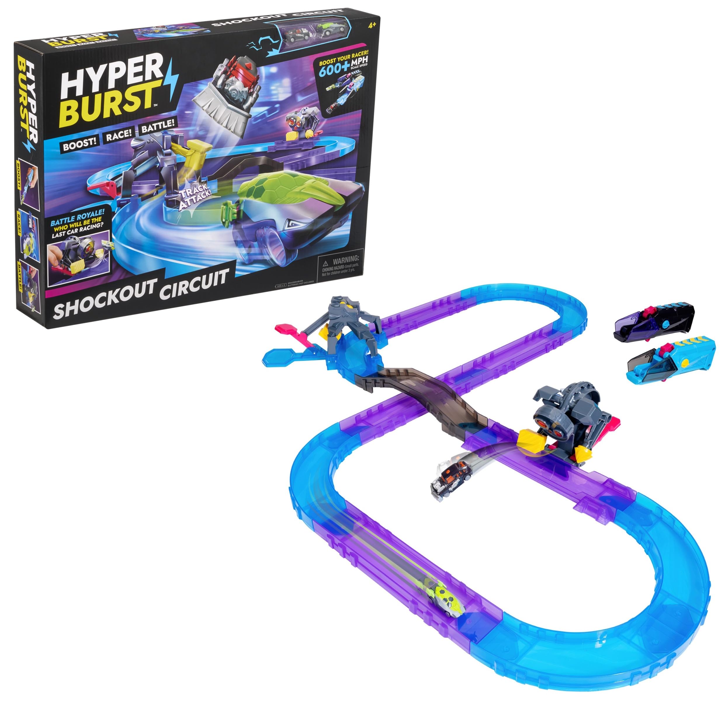 Amazon.com: Hyper Burst Shockout Circuit Playset | Race and Battle