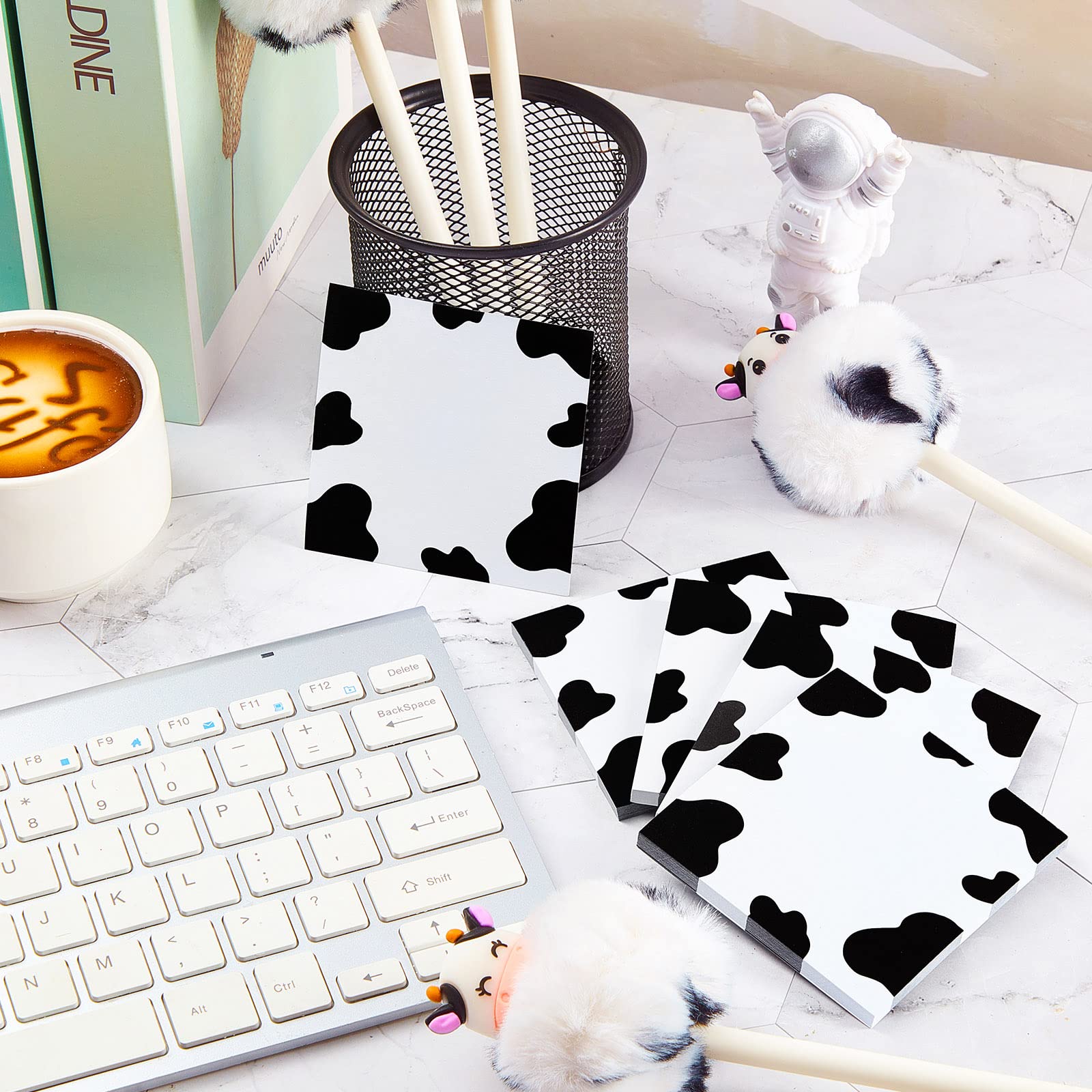 Cow Notes Post It Notes With Cows Set Of Note Cards With A Cute Cow Rectangular