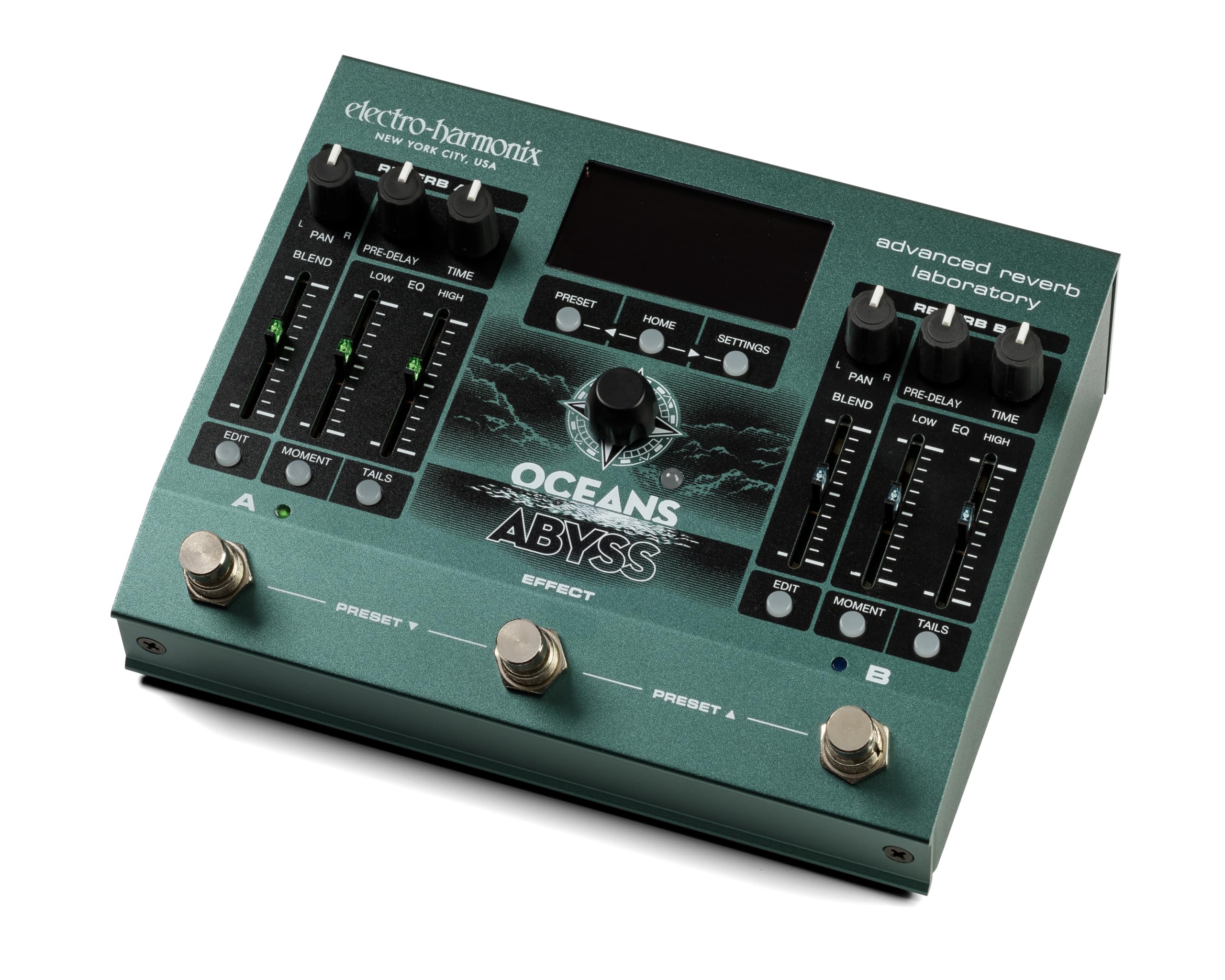 096 electro harmonix OCEANS ABYSS リバーブ Oceans Abyss | Advanced Reverb Laboratory - Electro-Harmonix