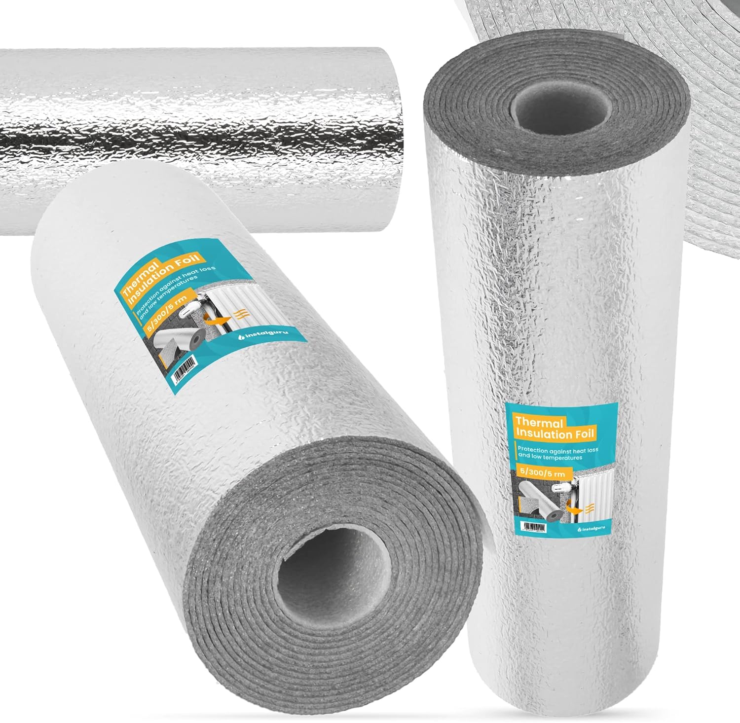 Lamina Isolante Termoriflettente 3 X 0,5 X 15 M Pannelli Riflettenti - Foto 10