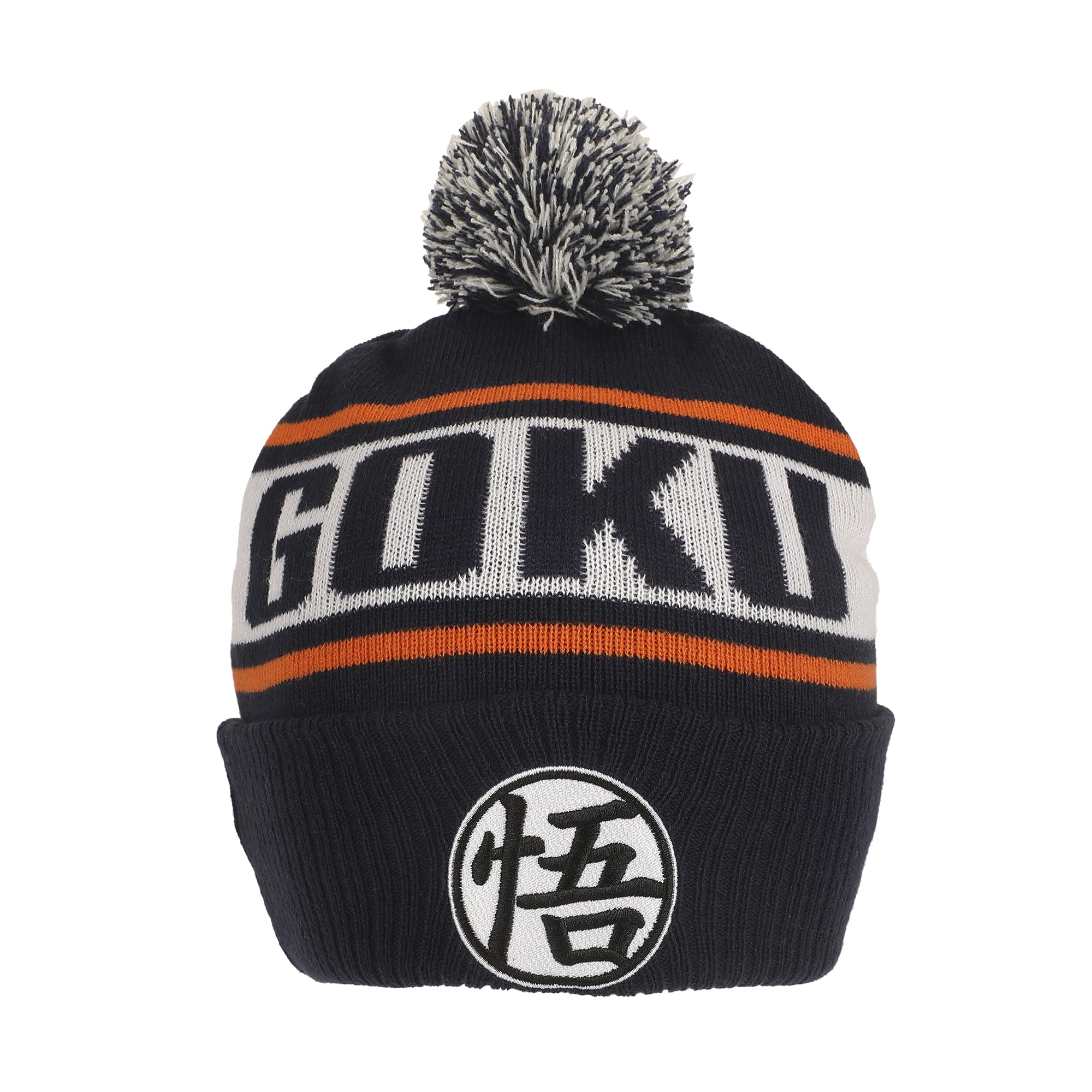 Dragon Ball Z Goku Kanji niebieska czapka beanie