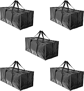 BAG-THAT! 5 Moving Bags Heavy Duty Extra Large Stronger Handles Wrap Totes Storage Boxes Storage totes Moving Boxes Packing Box