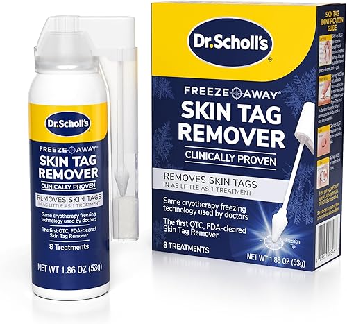 Dr. Scholl's Freeze Away - Removedor de etiquetas en la piel, 8 tratamientos