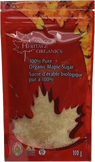 Canadian Heritage Organic Maple Sugar-Granulated Maple Sugar