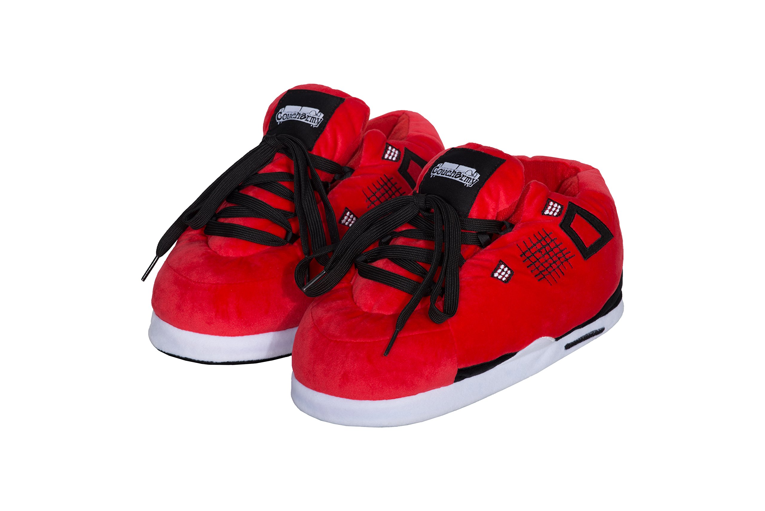 Jay Four Hausschuhe Home Sneakers (S-XL) (L=43-44, Red/Black)
