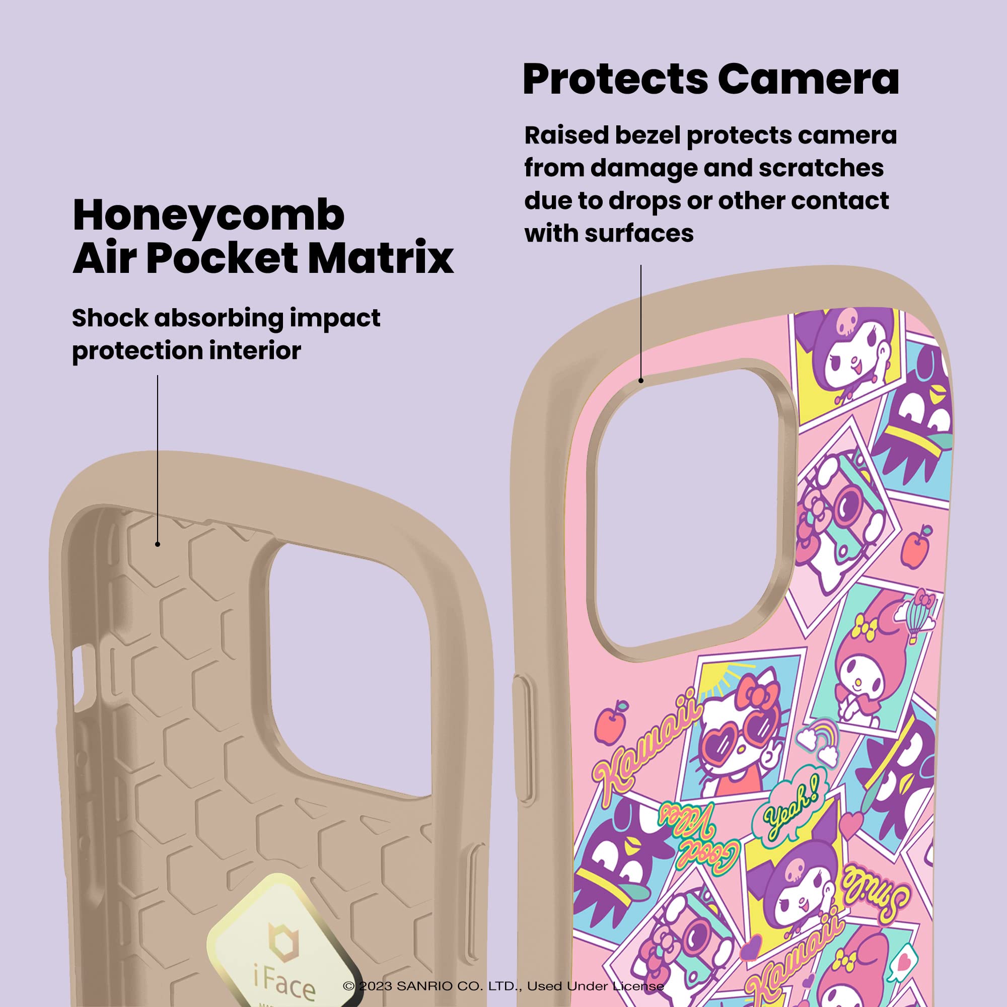 Amazon.com: Hello Kitty & Friends Case for iPhone 13 (6.1)  Cute  Shockproof Dual Layer [Hard Shell + Bumper] Protective Phone Case  Seize  The Day : Cell Phones & Accessories