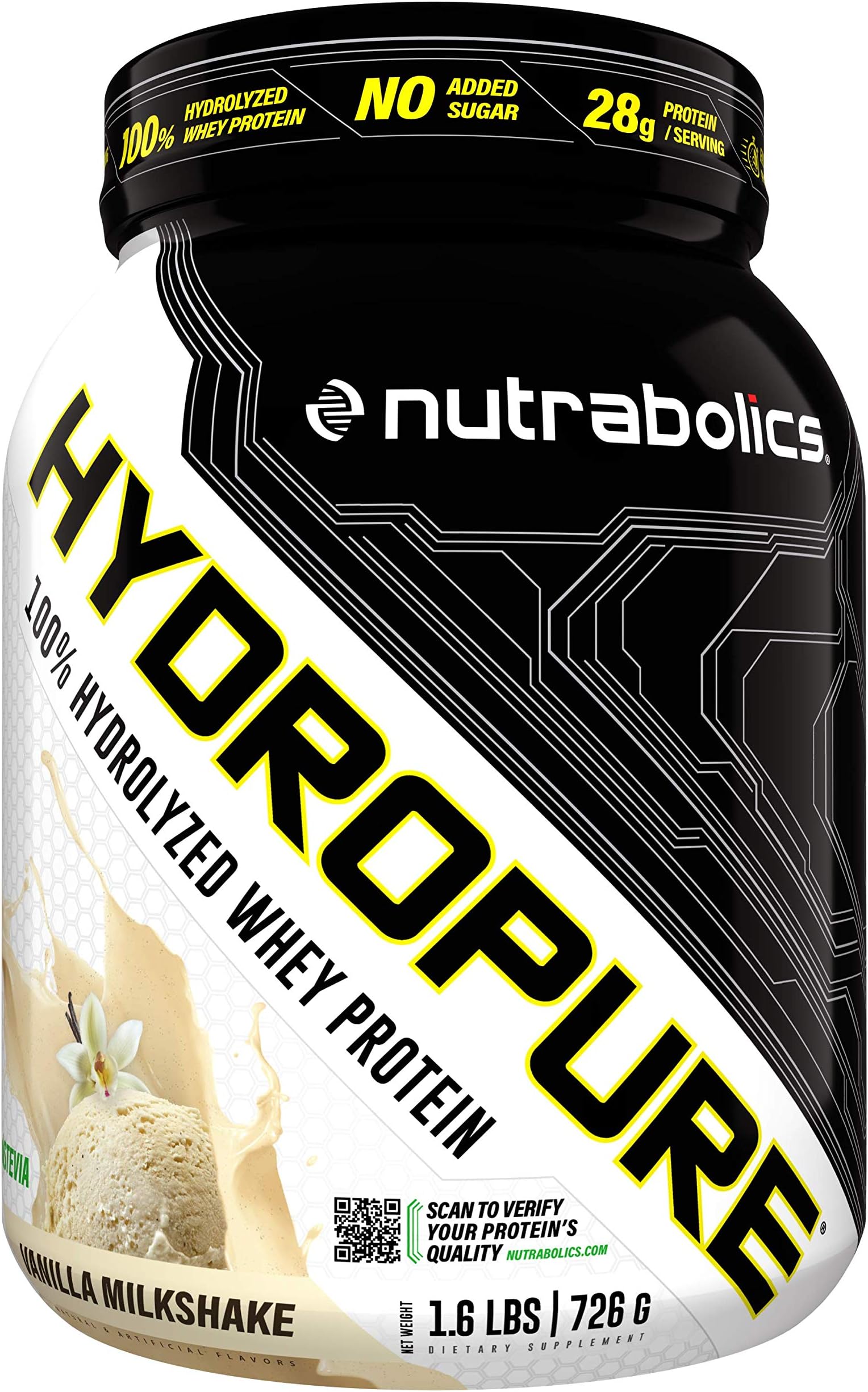NUTRABOLICS HYDROPURE VANILLA 1.6LB : 85227