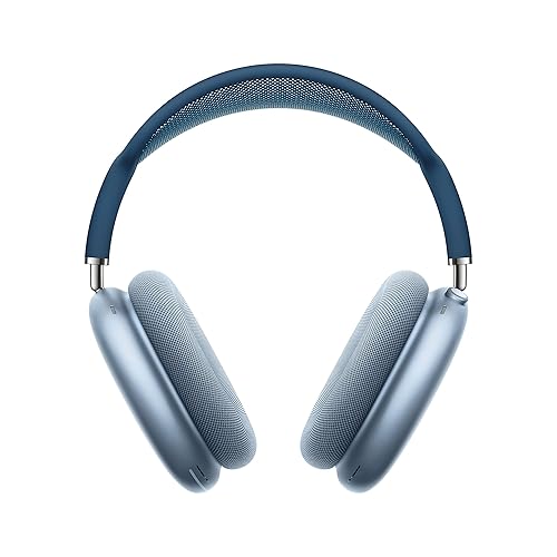 Apple AirPods Max - Sky Blue (Renewed) - Sky Blue - One Size - Over-Ear Headphones
