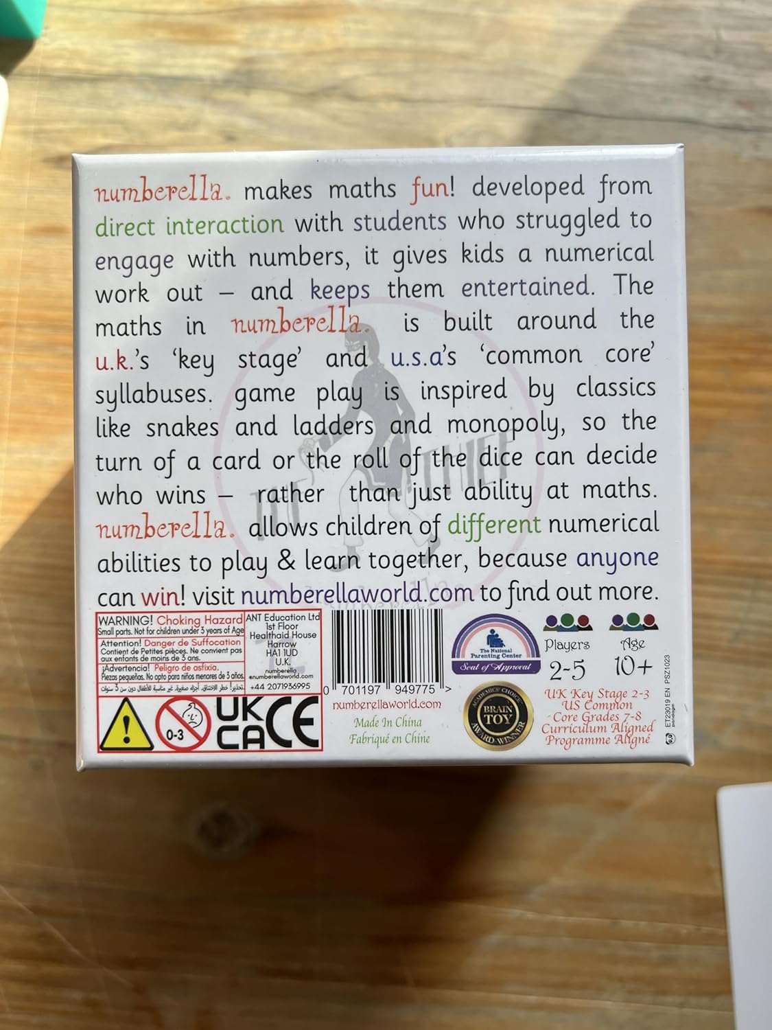 Numberella Deluxe Level 3 for Kids Ages 11–14 & Grades 6–9 | School Break Math Booster – Algebra & Geometry Turbo for Gifted Kids | Data-Proven STEM | 2–5 Players | Level Up Now!