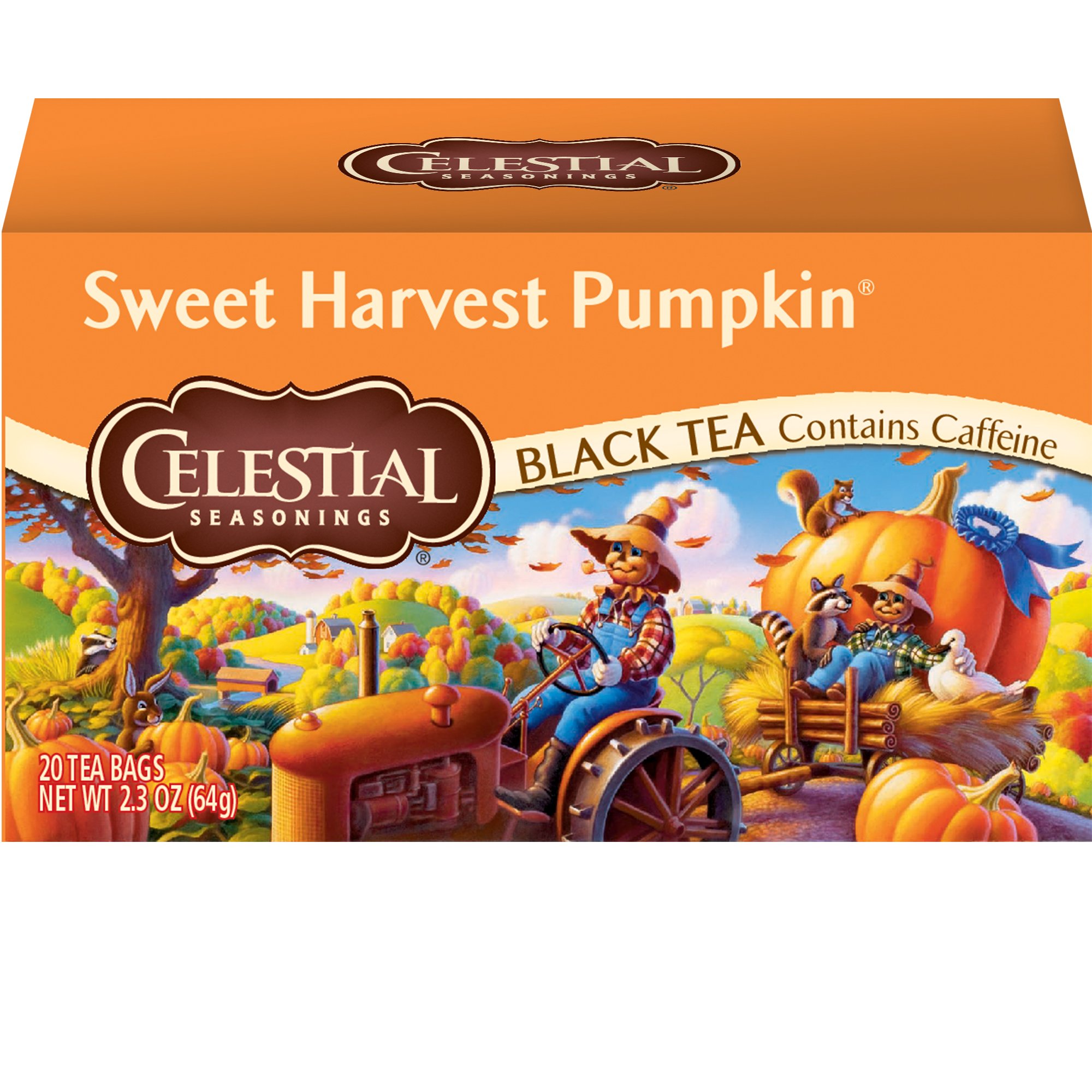 Celestial SeasoningsBlack Tea, Sweet Harvest Pumpkin, 20 Count