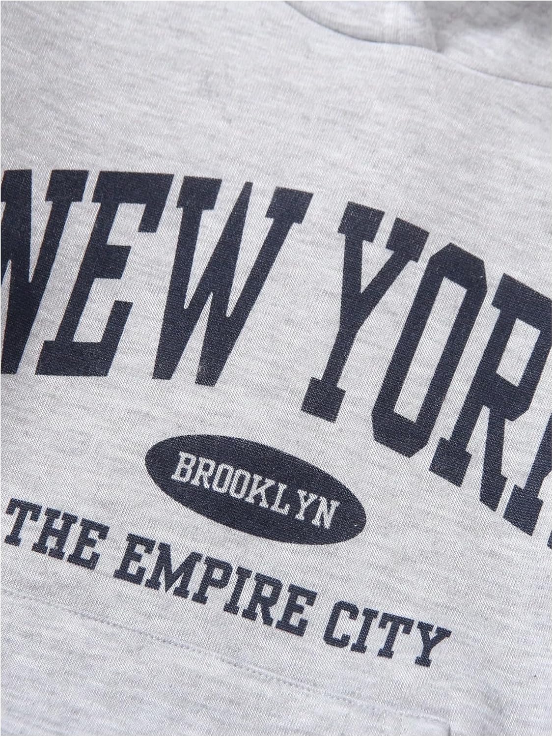 SOLY HUX Girl's Graphic Hoodie Letter Print Long Sleeve Hooded Sweatshirt Casual Pullover Tops with Pocket - Image 5