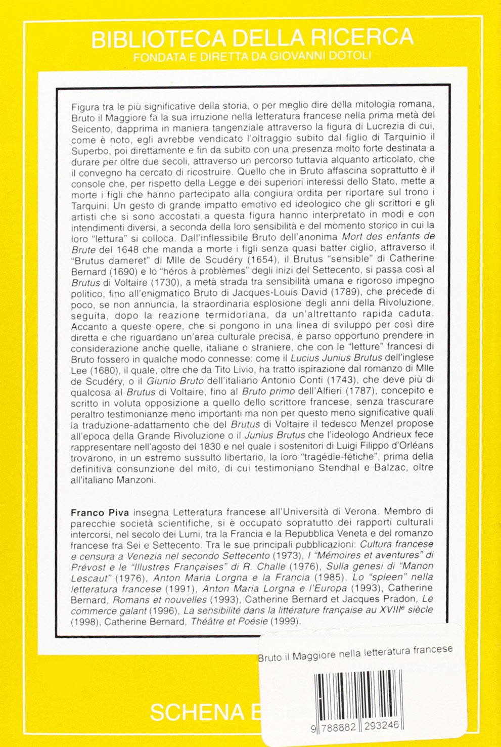 Bruto il Maggiore nella letteratura francese e dintorni