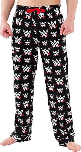 WWE Pantalón de salón World Wrestling Entertainment para hombre