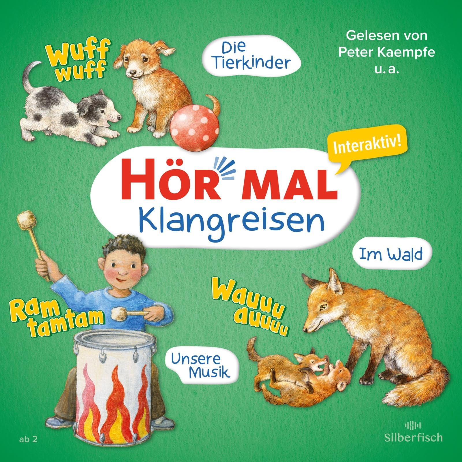 Hör mal: Die Tierkinder, Unsere Musik, Im Wald: 1 CD
