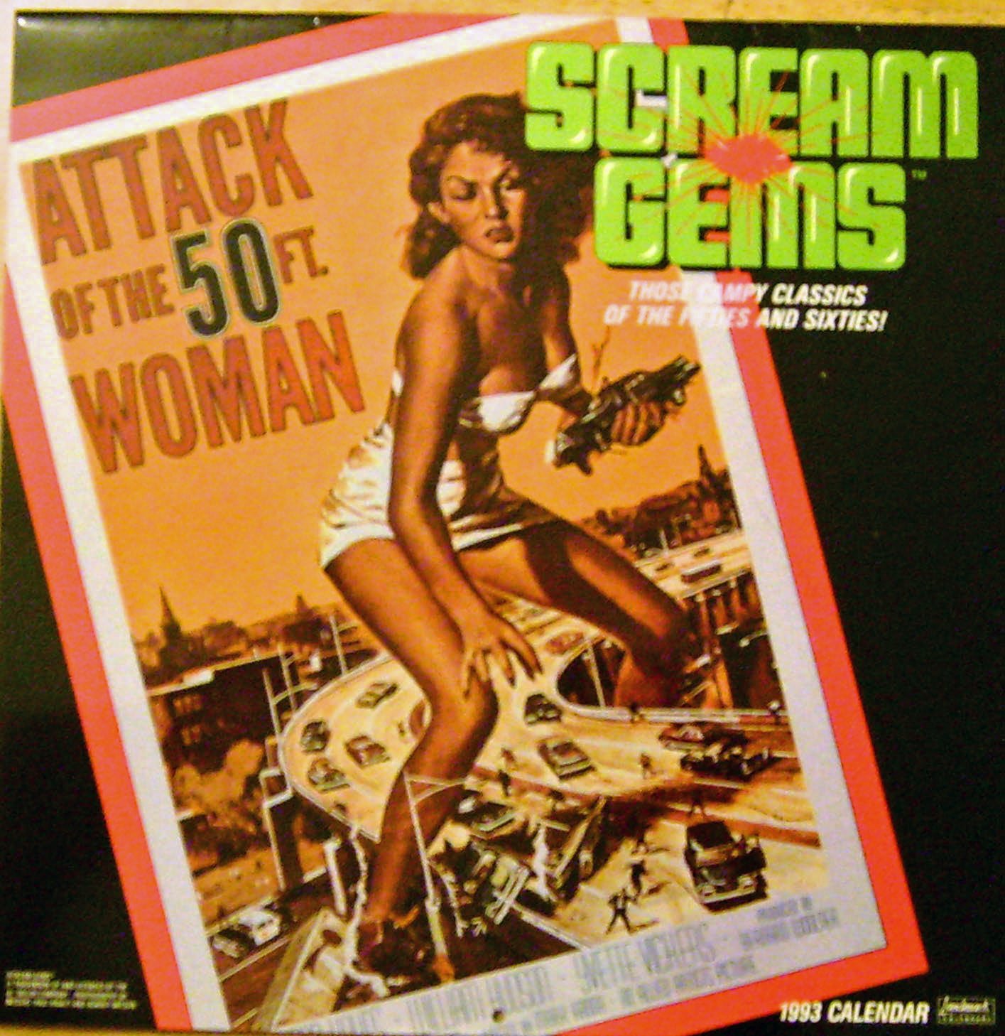 1993 Scream Gems Calendar