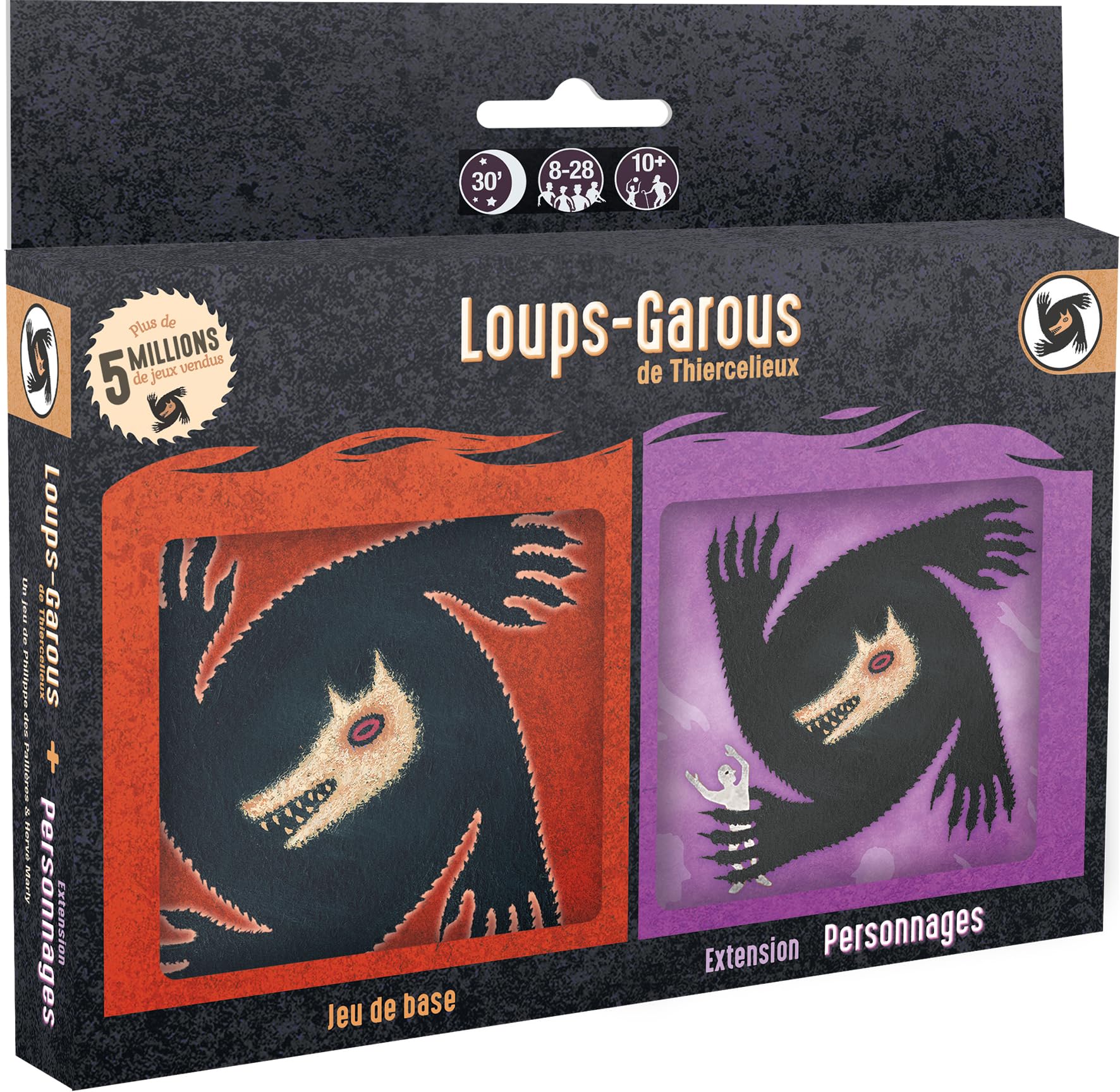 Asmodee Lupus In Tabula - Estensione Personaggi | Espansione In Francese Per Il Gioco Di Ruolo, 16 Nuovi Ruoli - 2