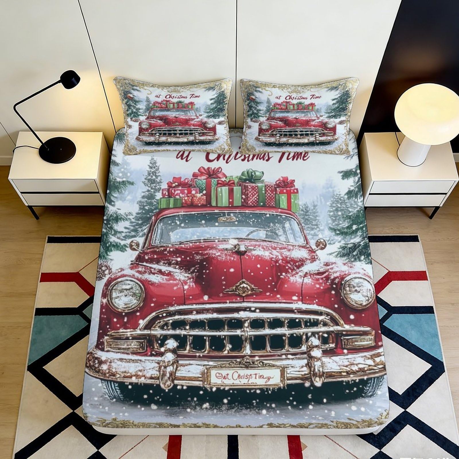 3D Printed Sunflower Butterfly Fitted Sheet Microfiber Non-Slip Deep Pocket Bedroom Bedding Sunflower Butterfly Mattress Fitted Cover Washable 180x200x25cm