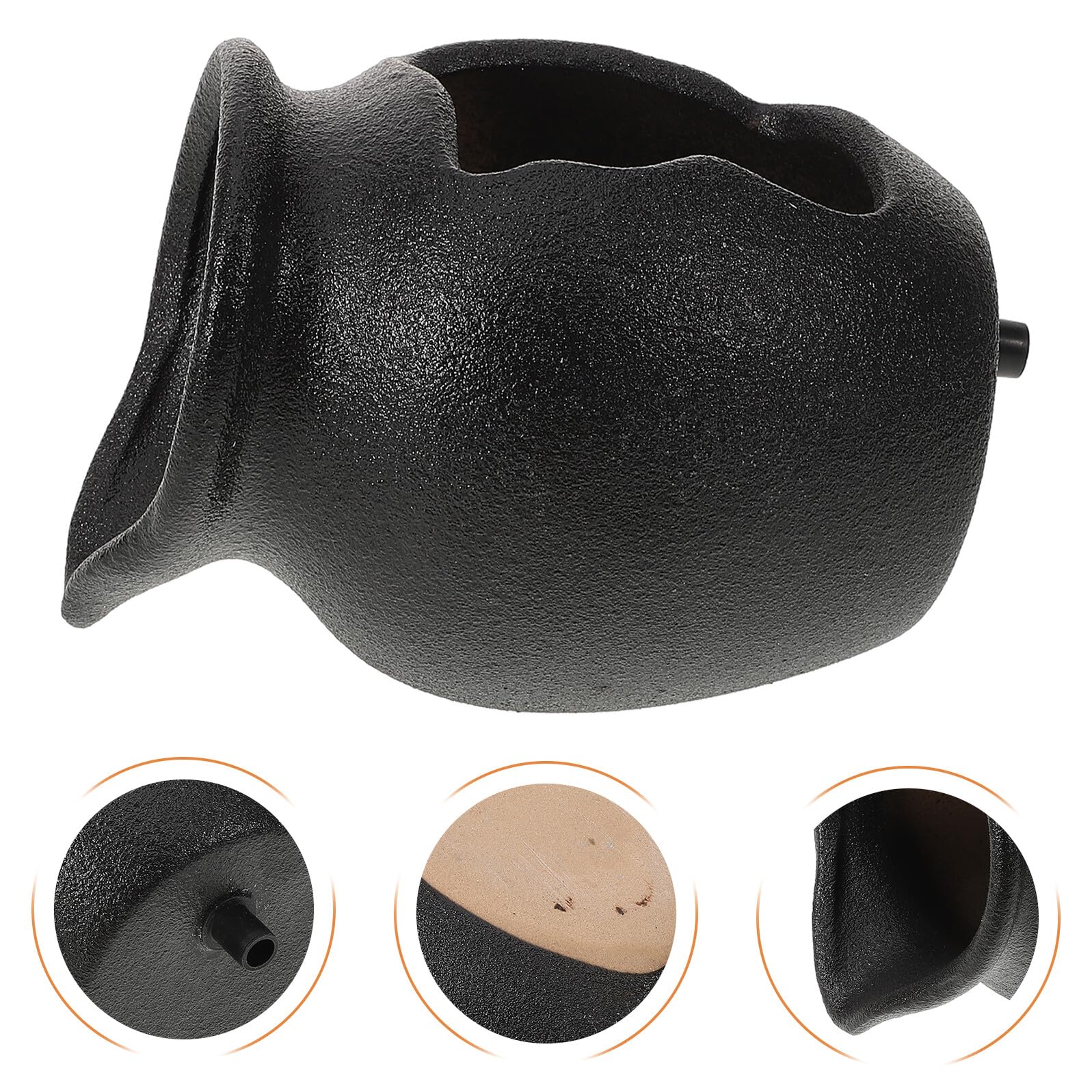Vaso Multifunzionale e Facile da Installare in Ceramica Decorazione per Laghetto e Cortile per Fontana Cascata per Acquario e Giardino