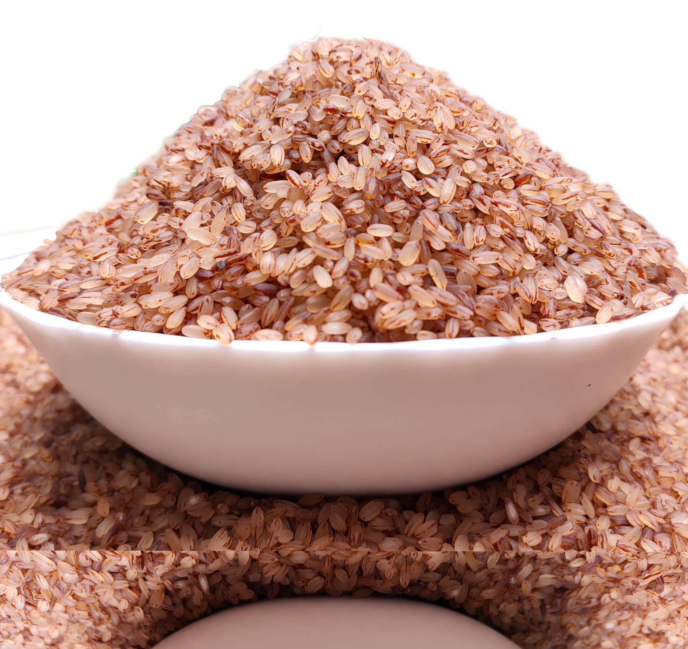 Pepper Green 100% Natural Kerala Traditional Organic Brown Wayanad Matta Red Rice 2kg, Colleting From Farmers in Wayanad