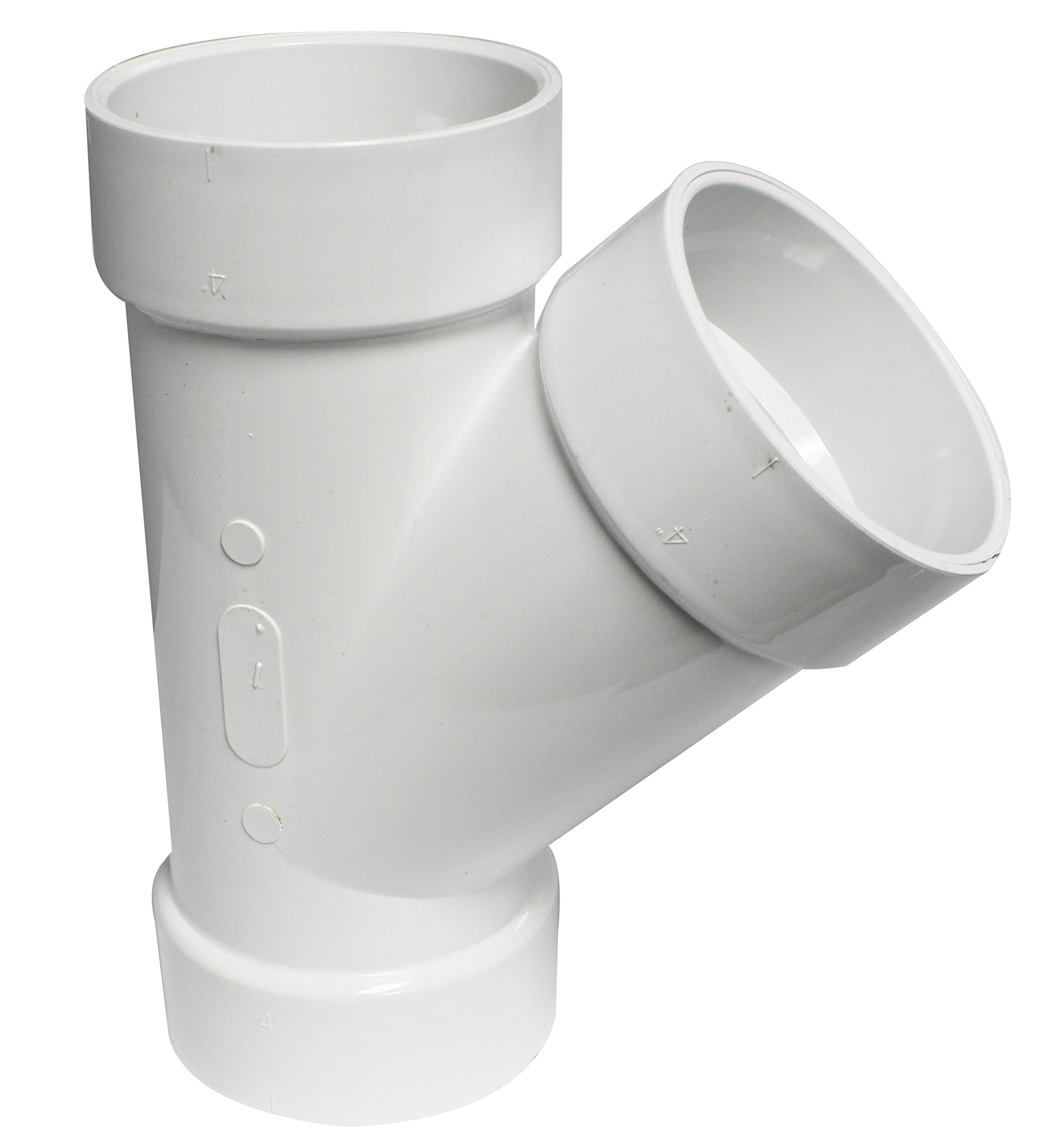 (No 0223) Canale 20インチ ホワイト ゆうゆう Amazon.com: Canplas 192304L PVC DWV Y Long HXHXH, 4-Inch, White