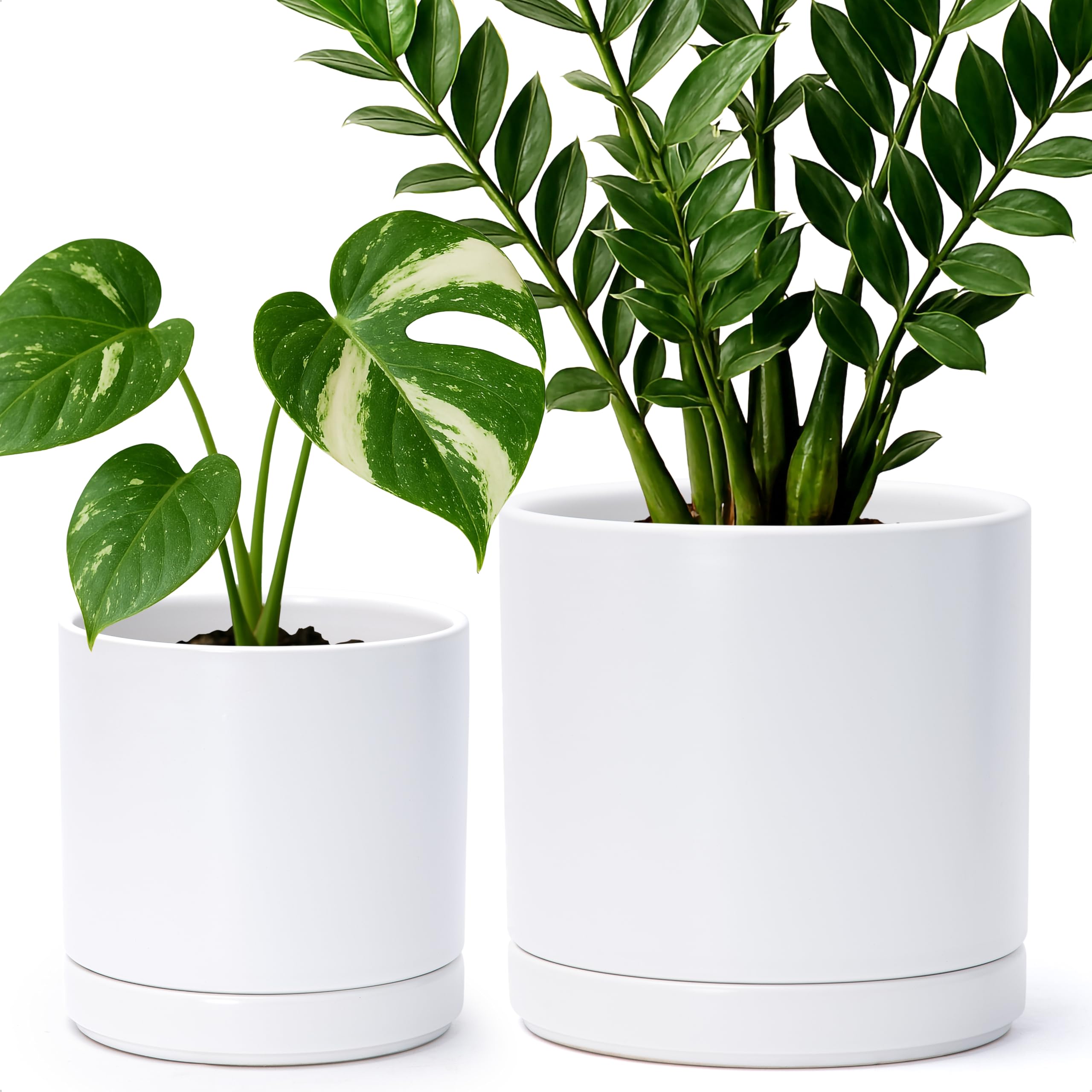植木鉢Ｄ-103〜105 gardening-03036 セラミック製 植木鉢 シルバーポット 5号 | ART