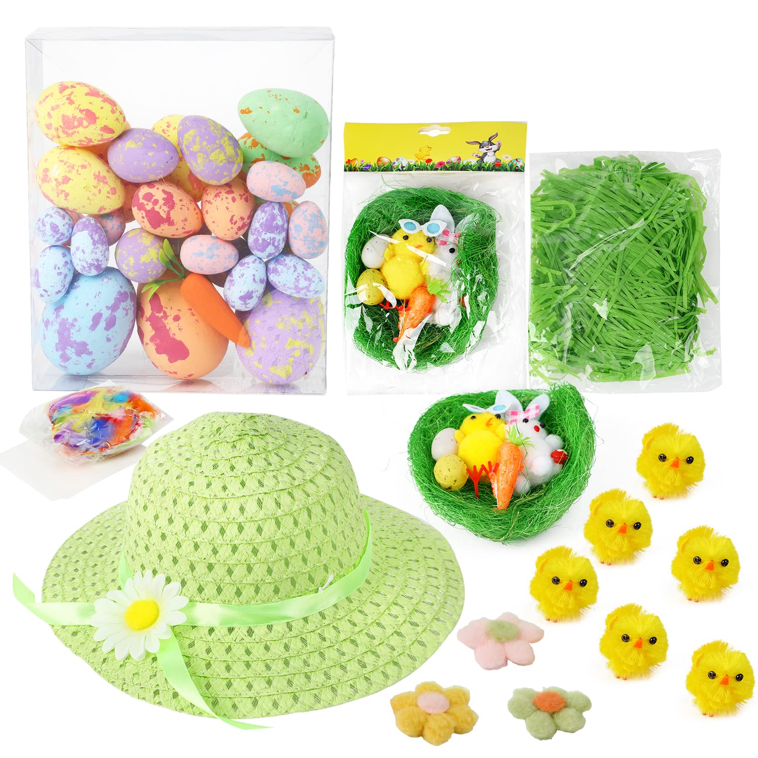 Veylin Easter Bonnet Kit Easter Bonnet Hat For Kids Make | Desertcart  Seychelles