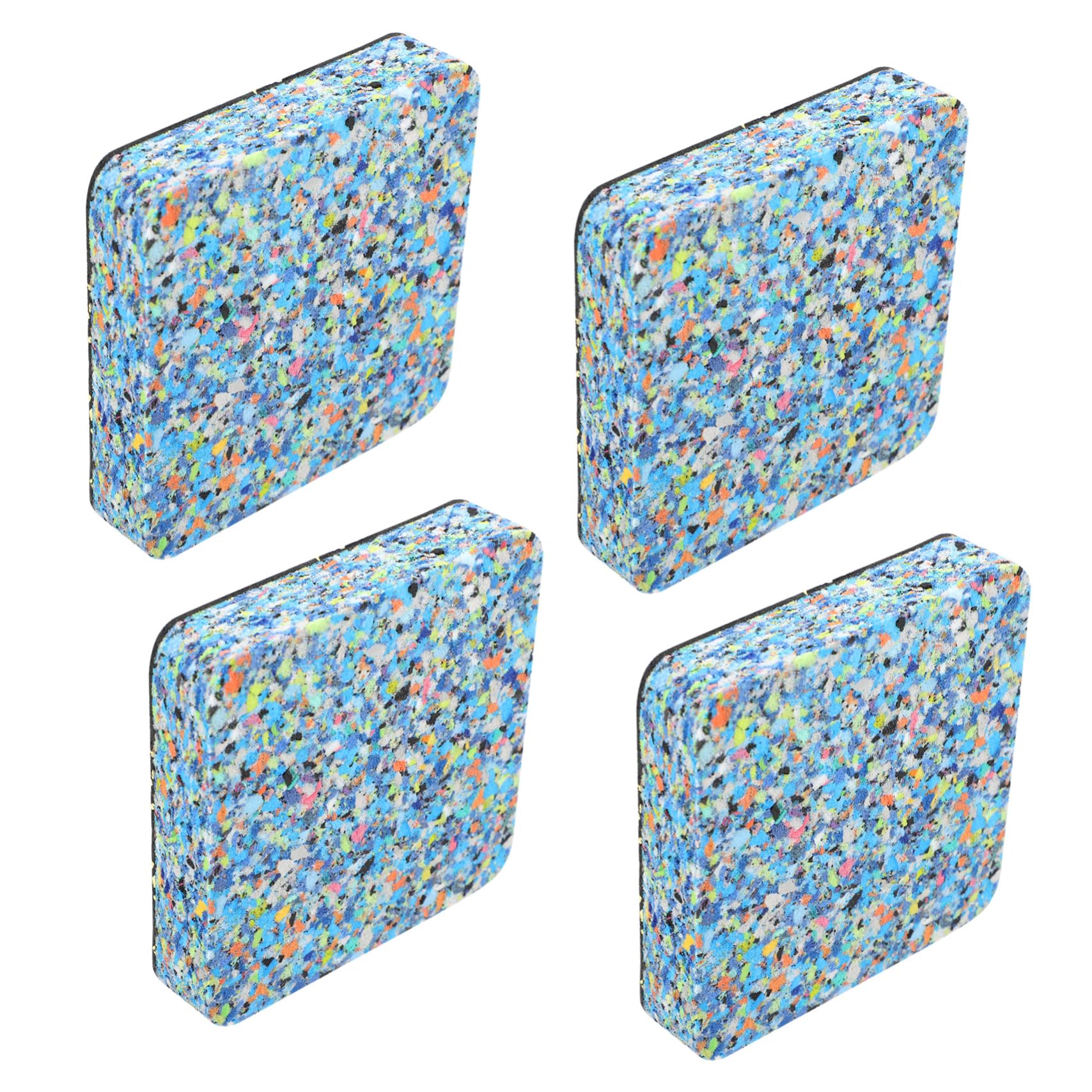 Abaodam 4Pcs Drum Mute Pads Shock Absorbing Drum Cymbal Mat for Quiet Practice Durable and Flexible Drum Dampeners for Home Drumming and Volume Control