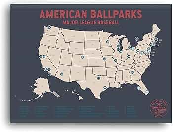 Amazon.co.jp: Epic Adventure Maps メジャーリーグ 野球 トラベル