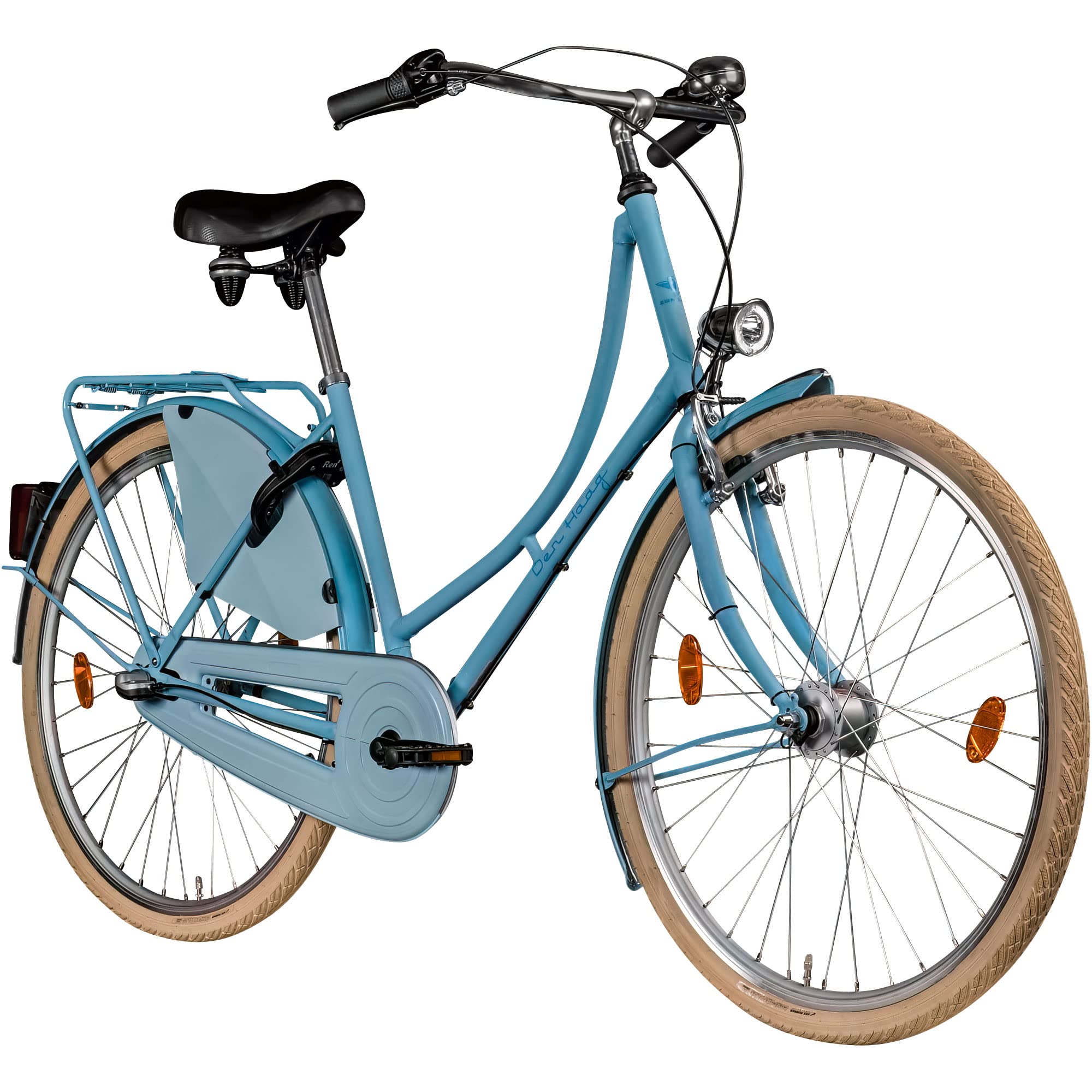 ZÜNDAPP Den HAAG Damenfahrrad 28 Zoll | Retro Damen Fahrrad mit tiefem Einstieg und 3 Gang Nabenschaltung | City Bike 155-175 cm