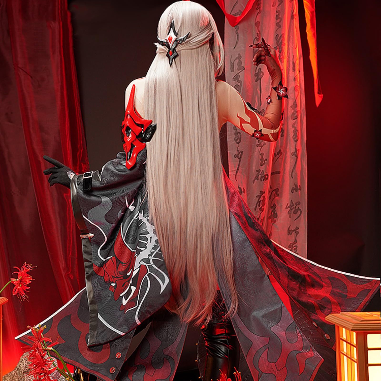 Amazon.co.jp: ウィッグ 追加可 崩壊スターレイル 黄泉 ヨミ コスプレ 
