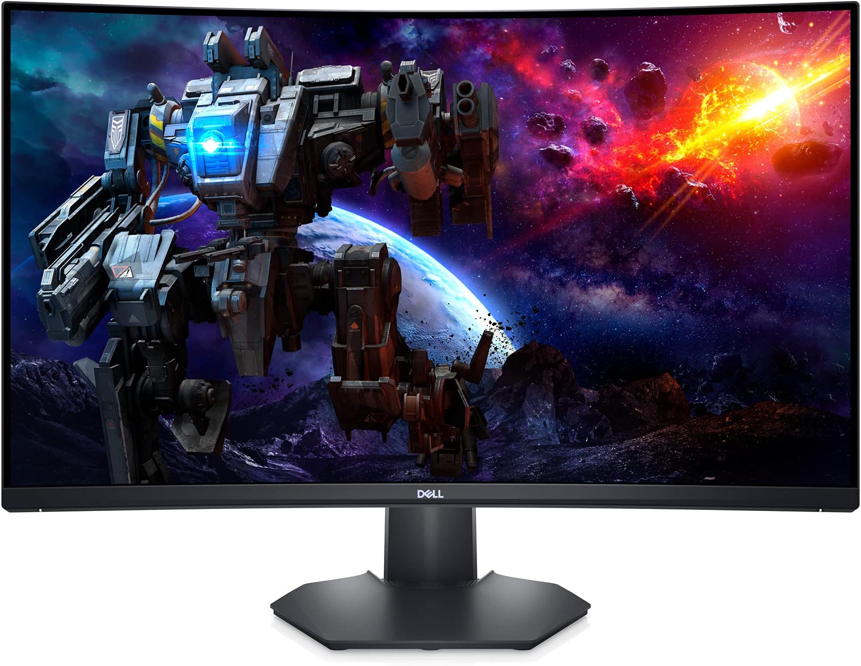 Dell S3222HG 32-inch 165Hz Curved Gaming Monitor - Full HD (1920 x 1080) Display, 1800R Curvature, AMD FreeSync, 4ms Grey-to-Grey Response Time (Super Fast Mode), 16.7 Million Colors - Black