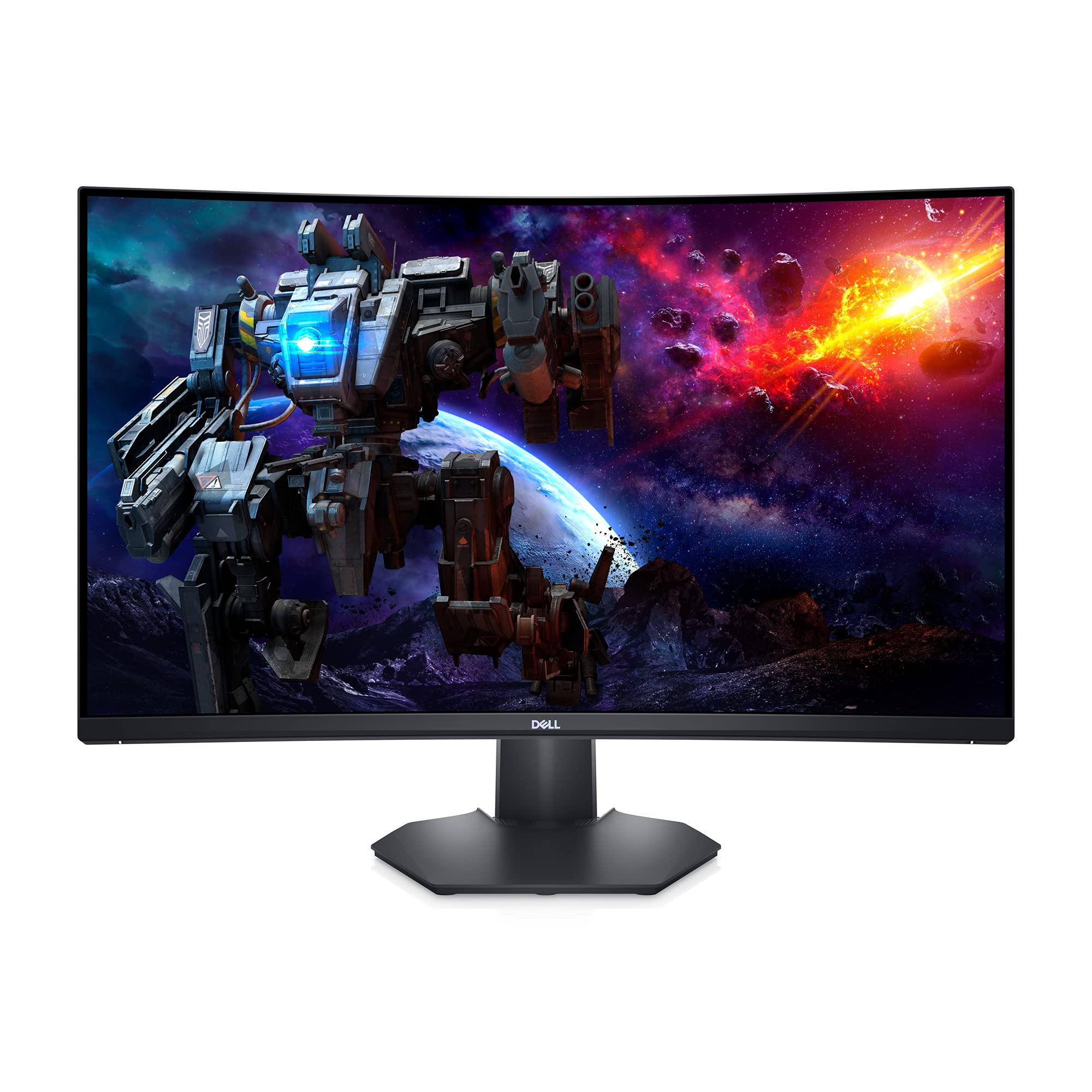 Dell S3222HG 32-inch 165Hz Curved Gaming Monitor - Full HD (1920 x 1080) Display, 1800R Curvature, AMD FreeSync, 4ms Grey-to-Grey Response Time (Super Fast Mode), 16.7 Million Colors - Black