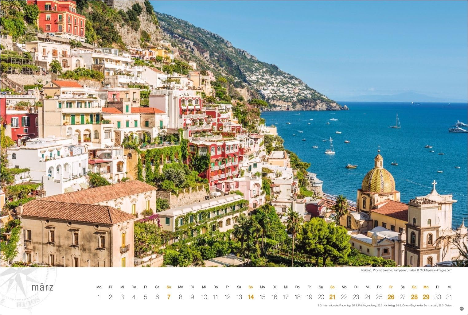 Italien Globetrotter Kalender 2027 - Von sonnigen Küsten und südlichem Flair: Großer Wandkalender für Urlaubsfeeling zu Hause. Fotokalender, der den Zauber von Bella Italia einfängt.