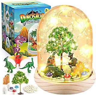 Dislocati Craft Kits for Kids, Kids Toys Age 3-9 Dinosaur Toys for Boys Gifts for 3-9 Year Old Boys Toys Age 3-9 Dinosaur Night Light up Toys 3-9 Year Old Boy Gifts Dinosaur Birthday Gifts for Boy